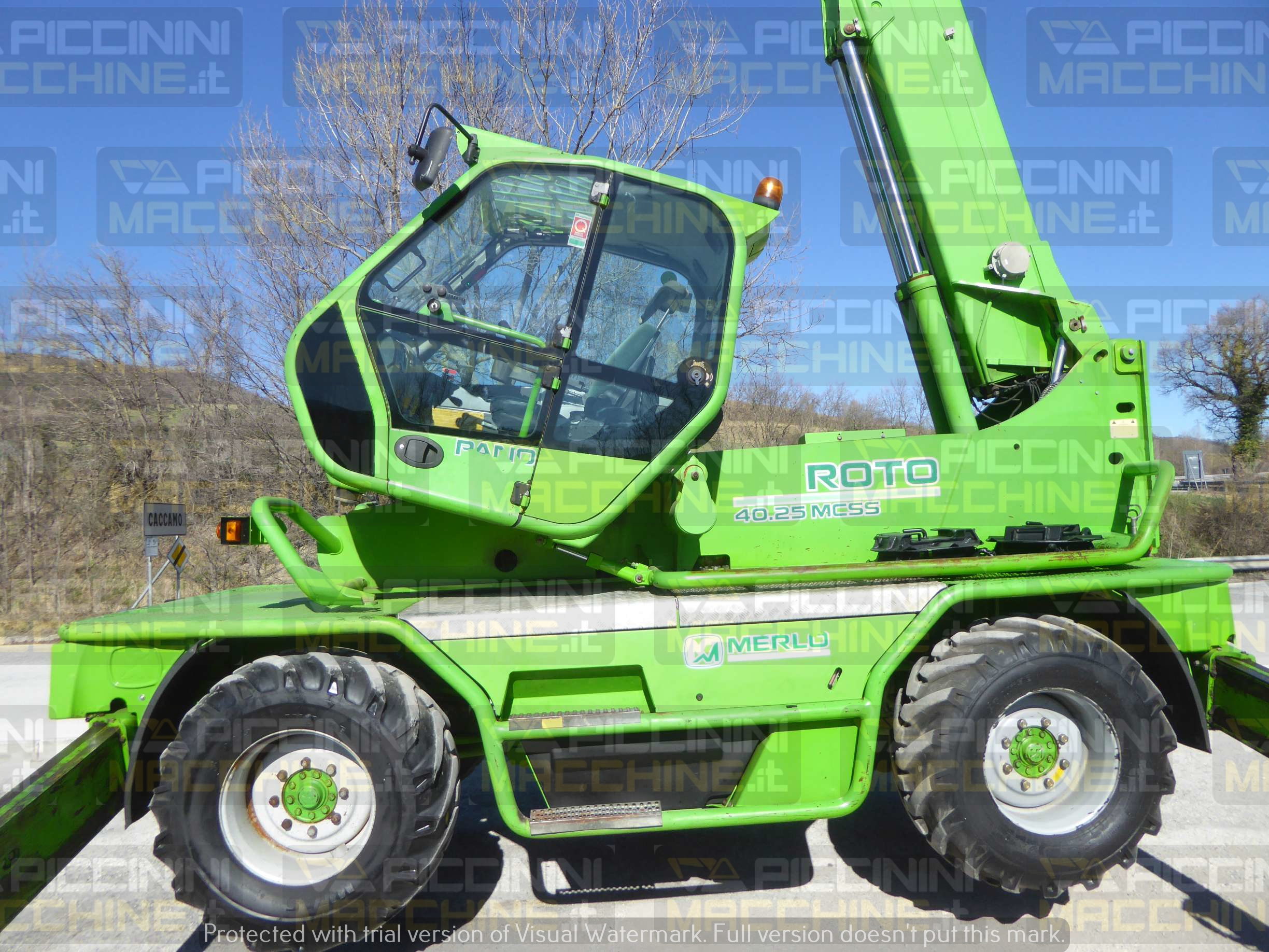 Sollevatore telescopico girevole Merlo ROTO 40.25 MCSS in vendita - foto 6