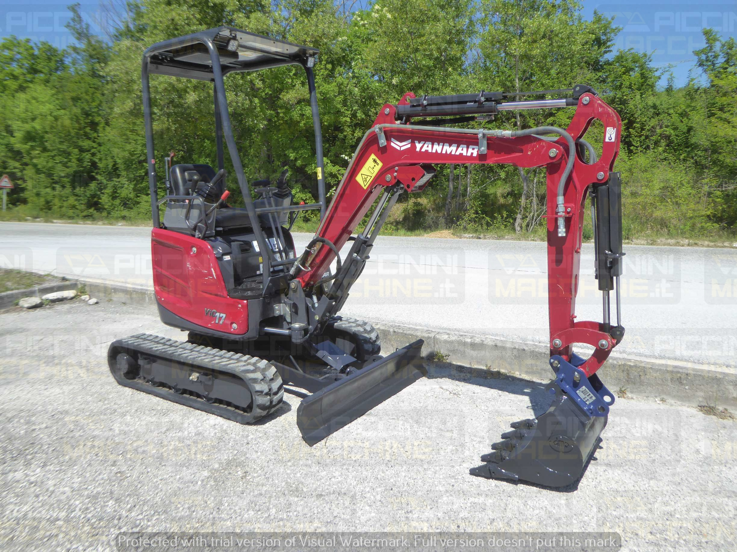 Miniescavatore Yanmar VIO17-1 in vendita - foto 3