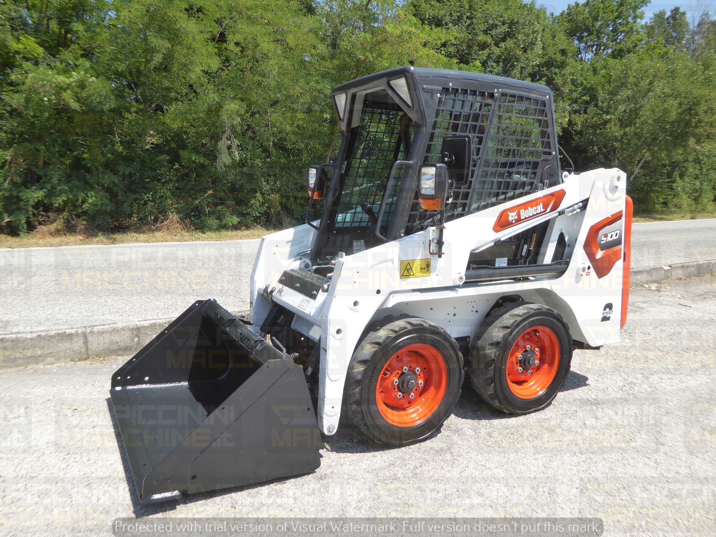 Minipala gommata Bobcat S100 in vendita - foto 2