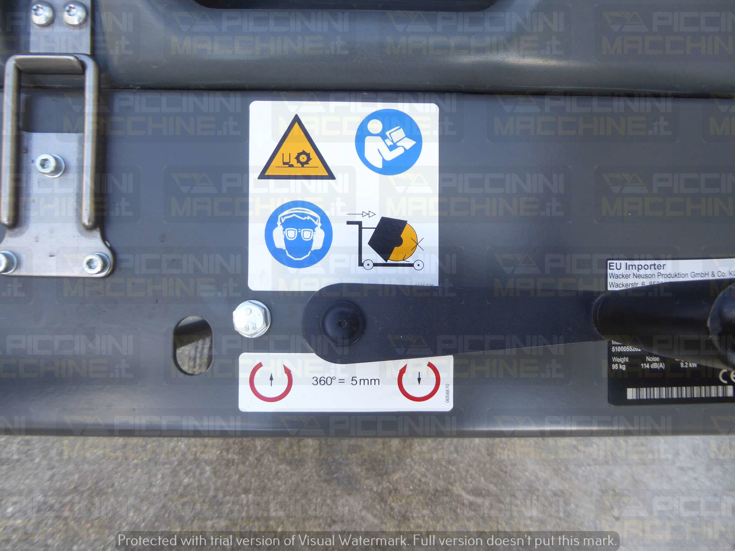 Tagliasuolo Wacker Neuson MFS1350 in vendita - foto 7