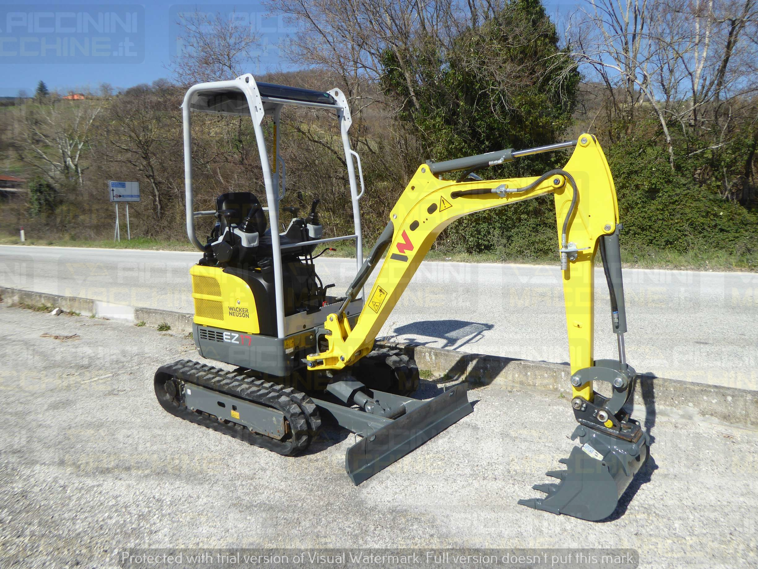 Mini excavator Wacker Neuson EZ17 in vendita - foto 3