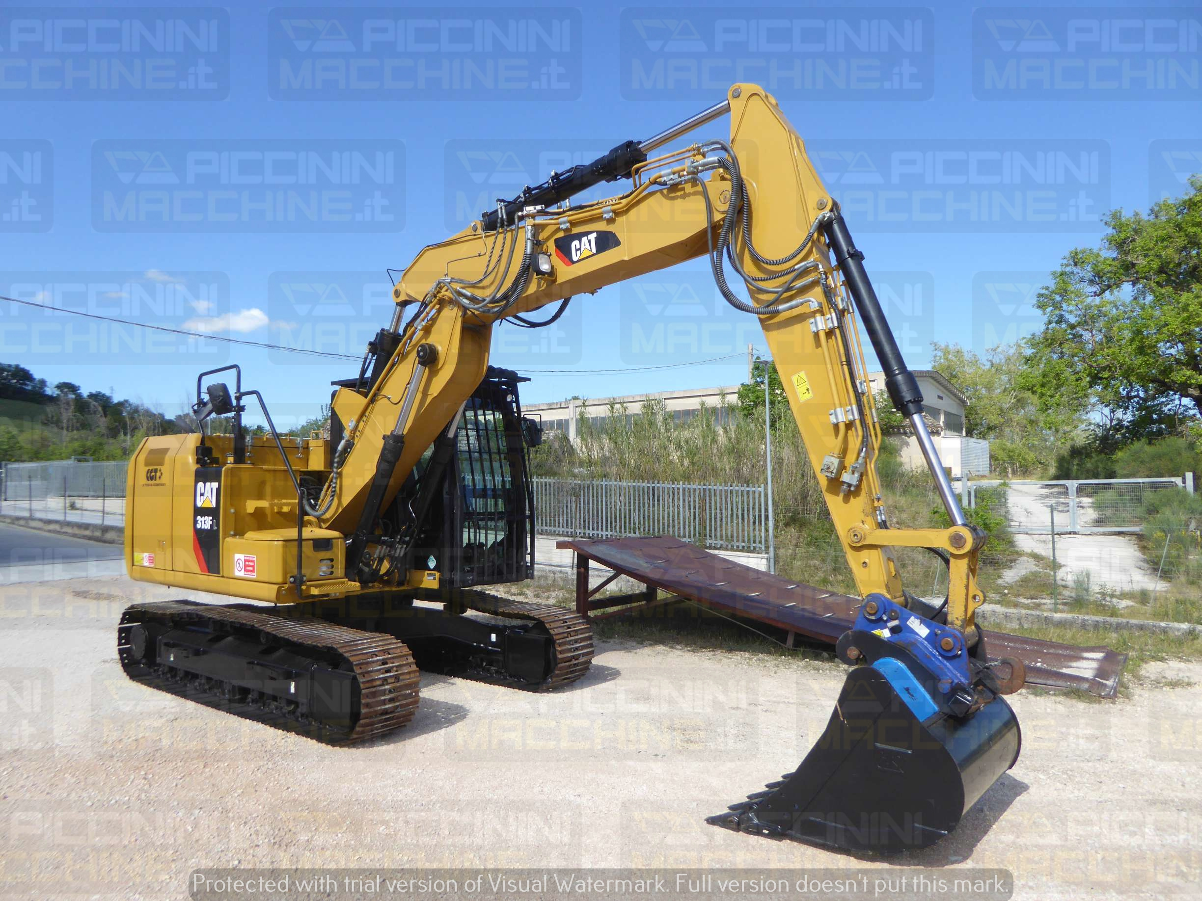 Escavatore cingolato Caterpillar 313FL in vendita - foto 3
