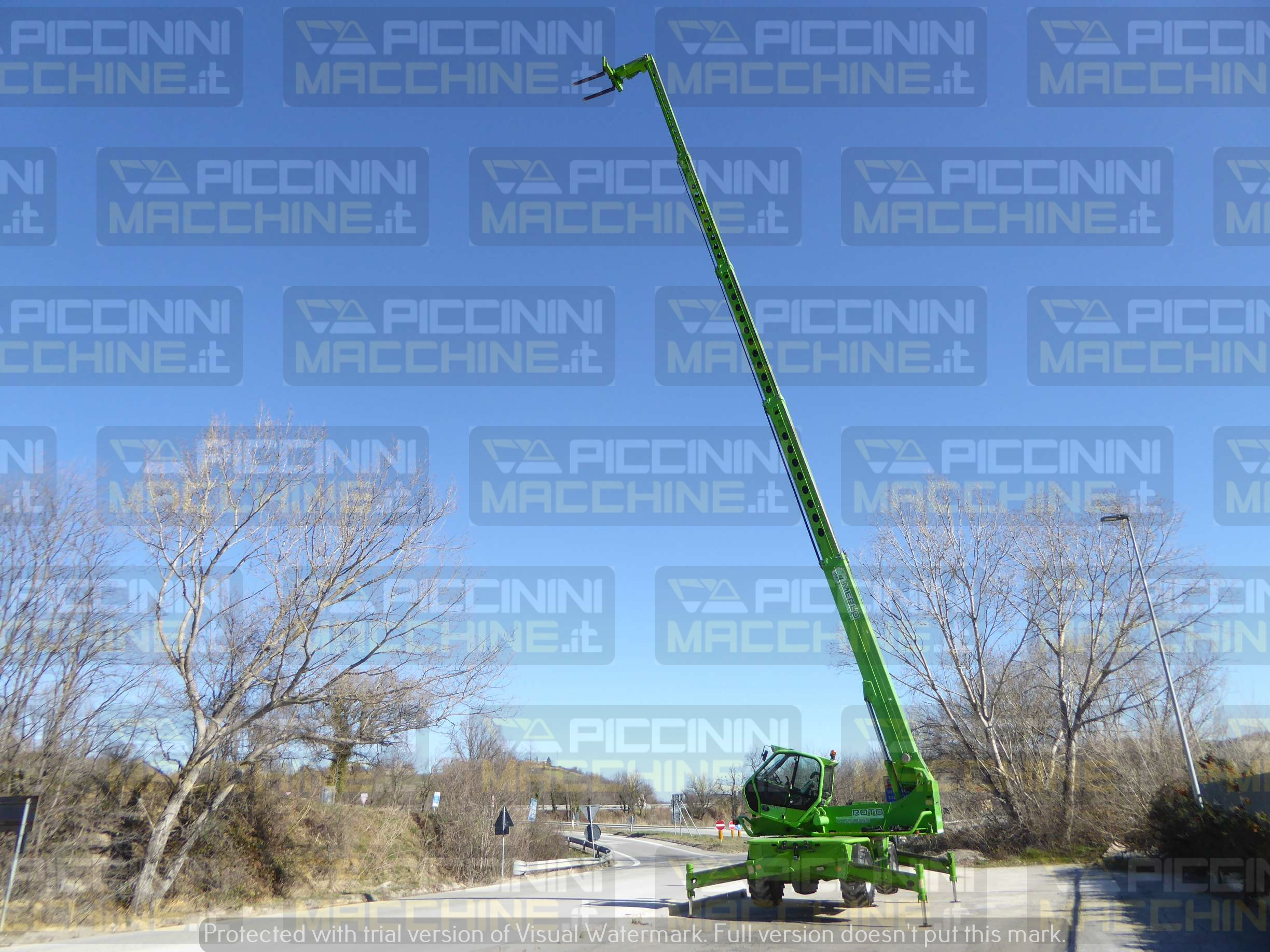 Sollevatore telescopico girevole Merlo ROTO 40.25 MCSS in vendita - foto 5
