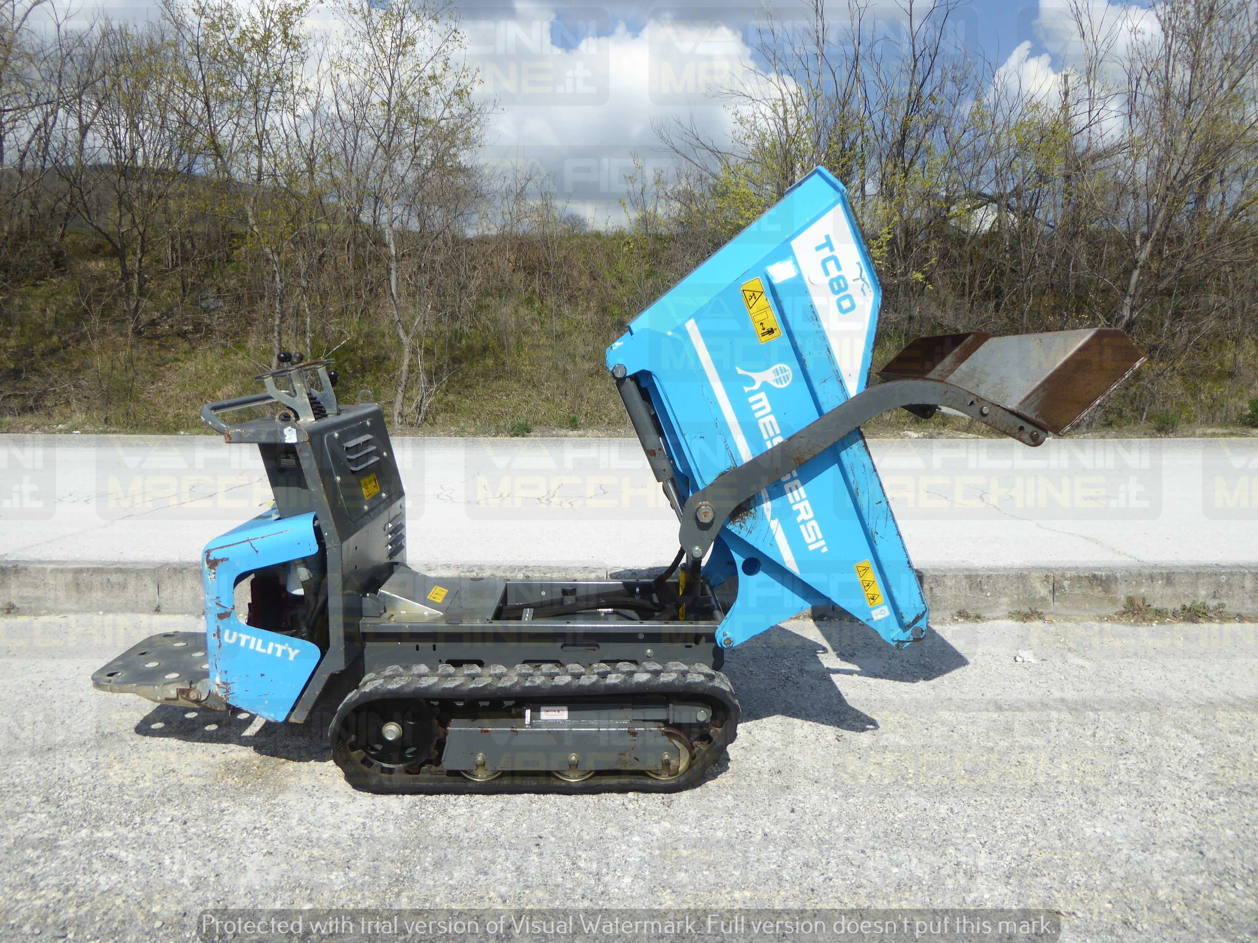Minidumper Messersì TC80 in vendita - foto 7