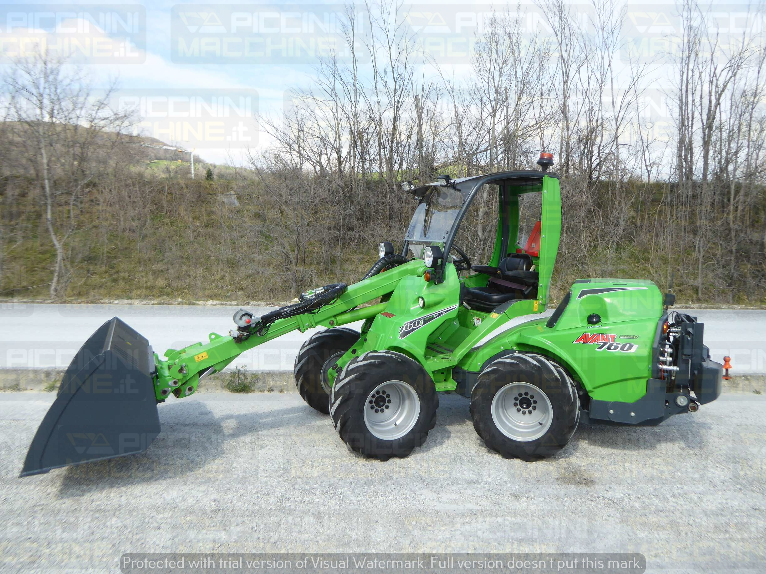 Pala gommata Avant 760I in vendita - foto 5