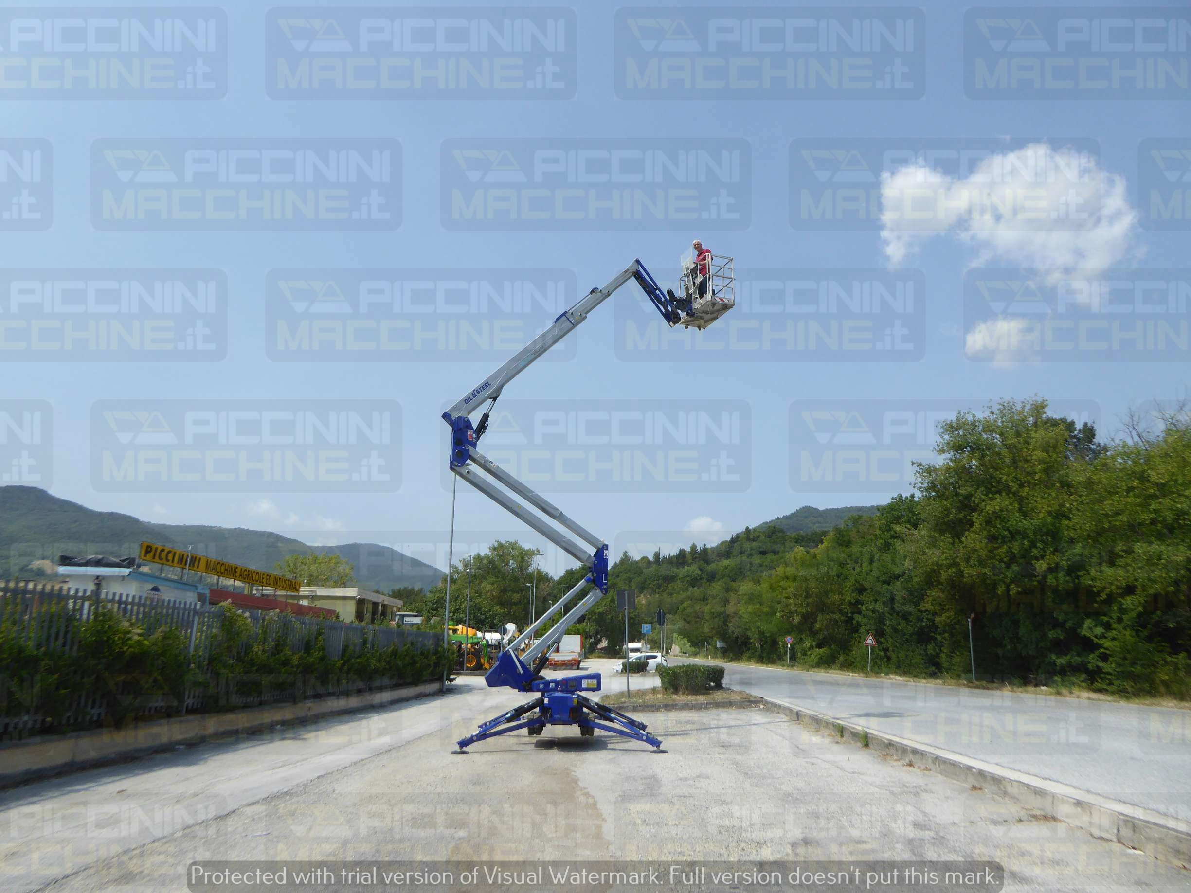 Piattaforma porta persone Oil&Steel Octoplus 21 in vendita - foto 4