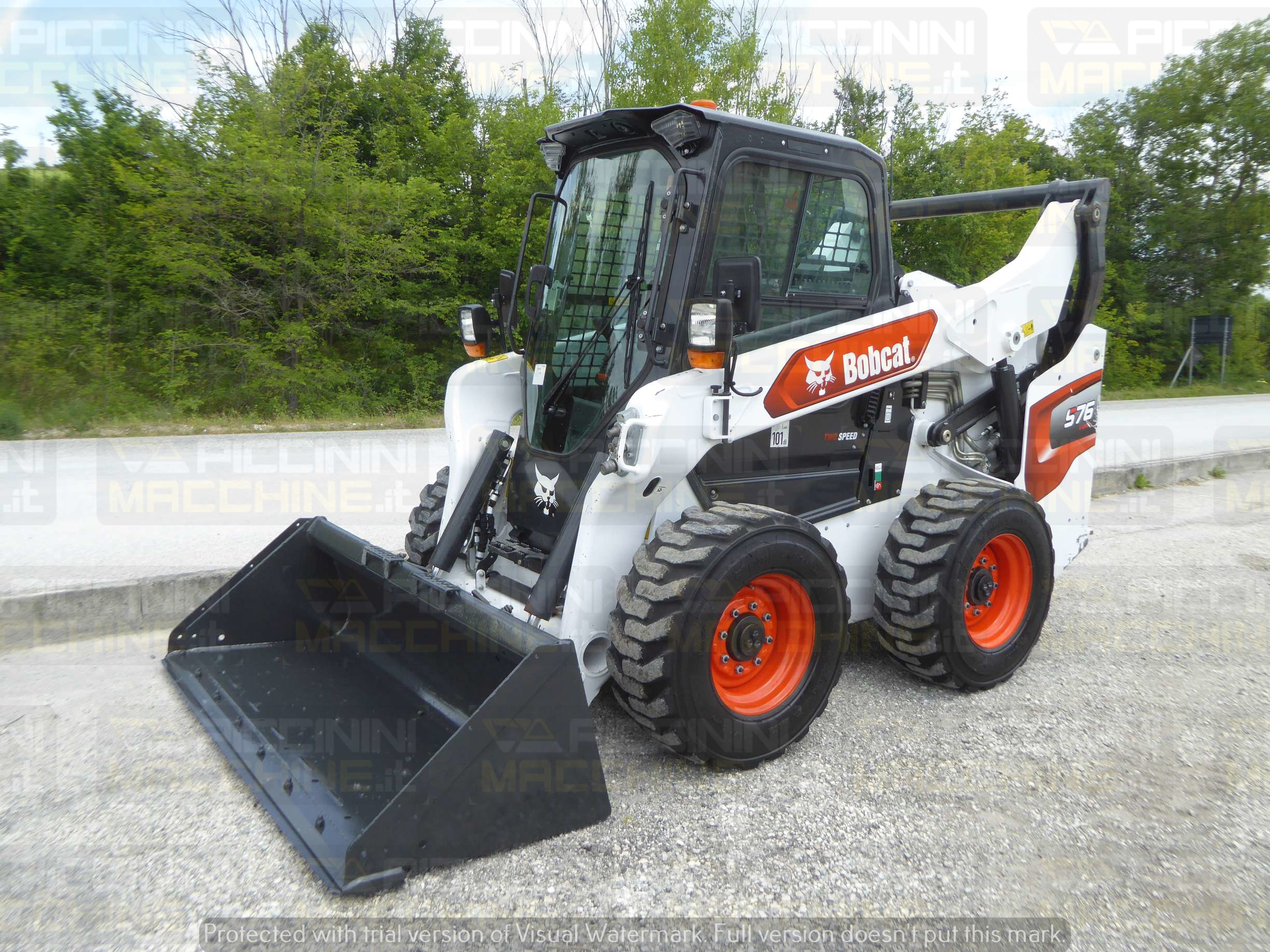Minipala gommata Bobcat S76 in vendita - foto 2
