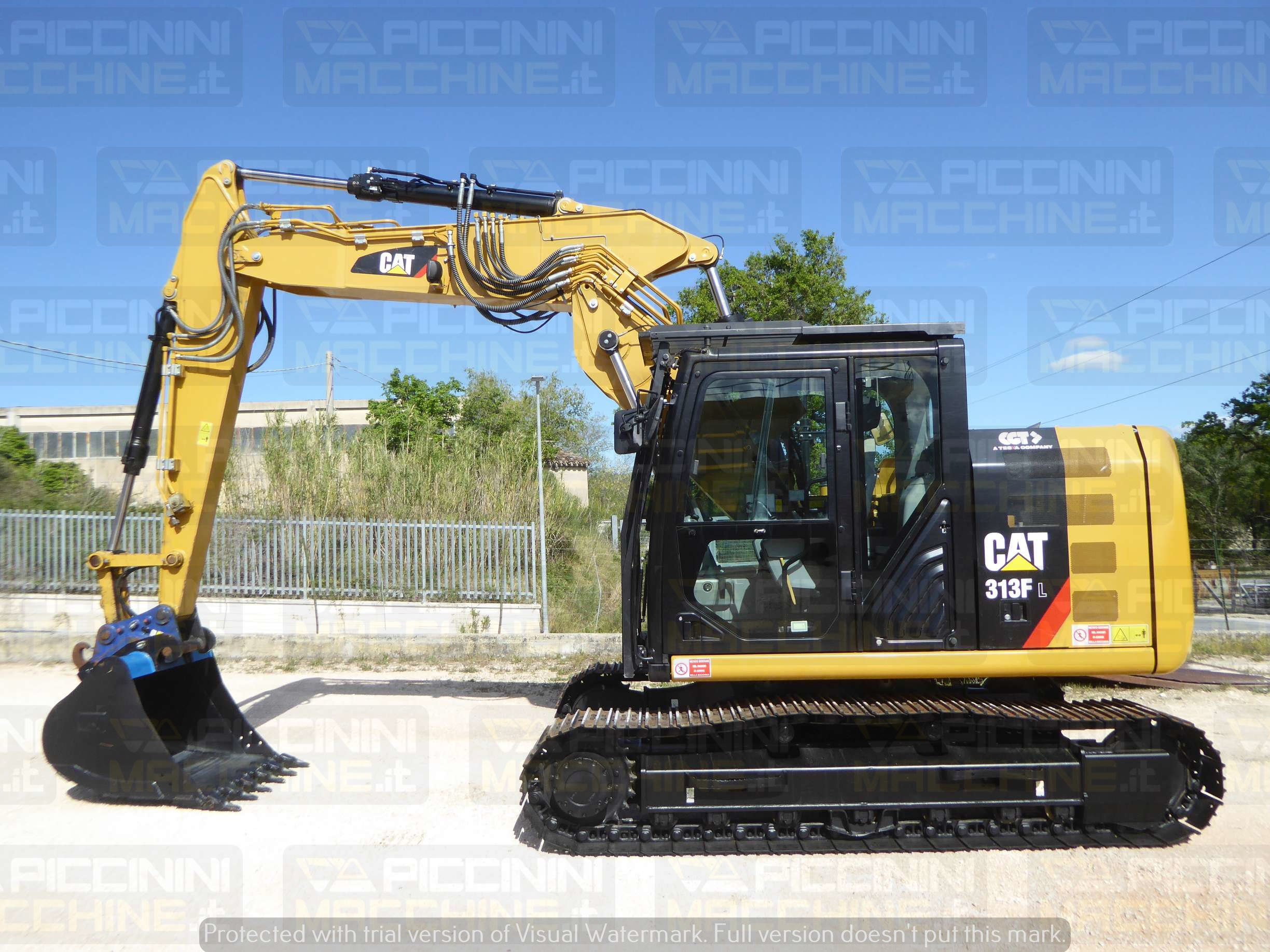 Escavatore cingolato Caterpillar 313FL in vendita - foto 1