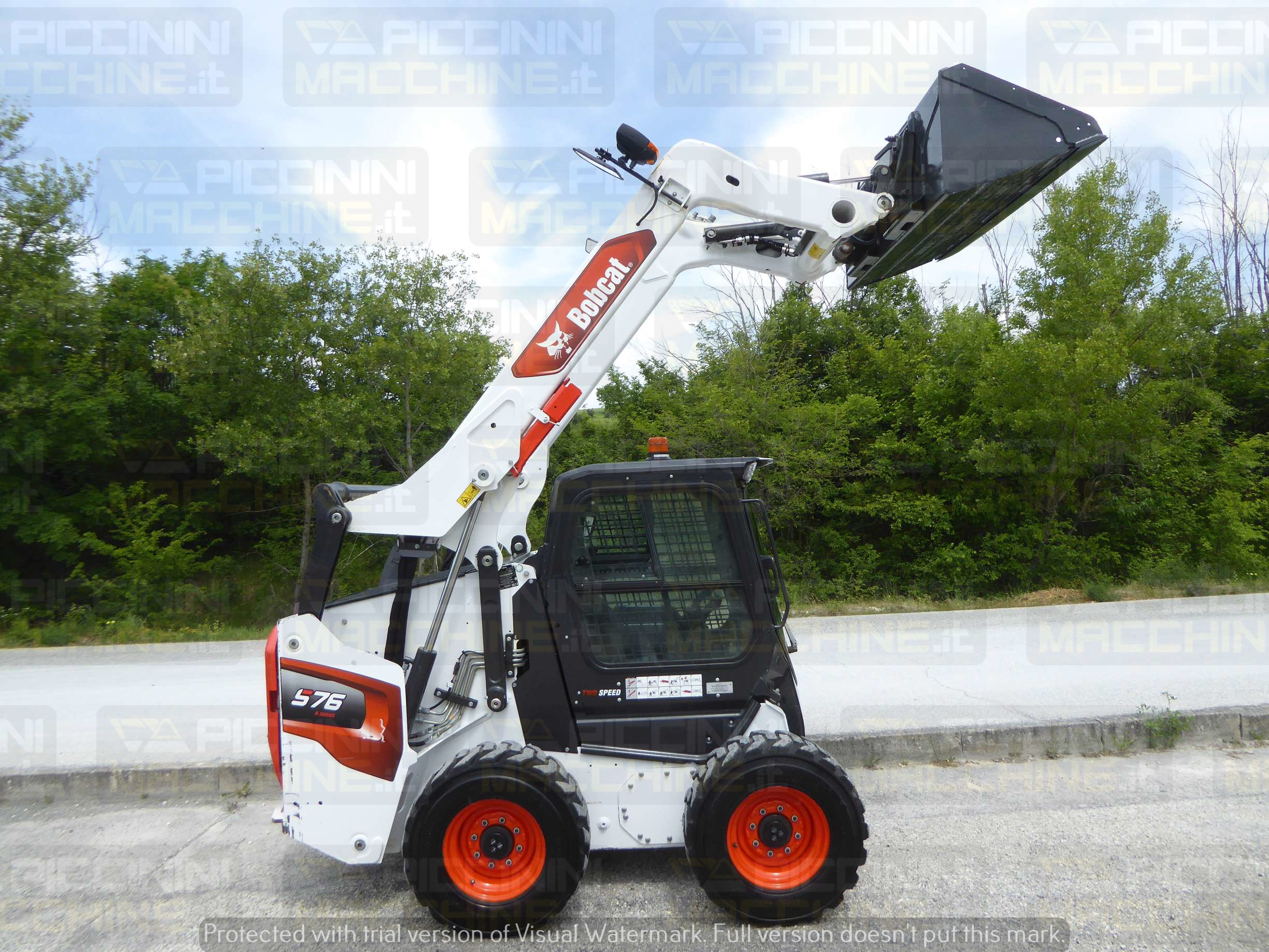Minipala gommata Bobcat S76 in vendita - foto 5