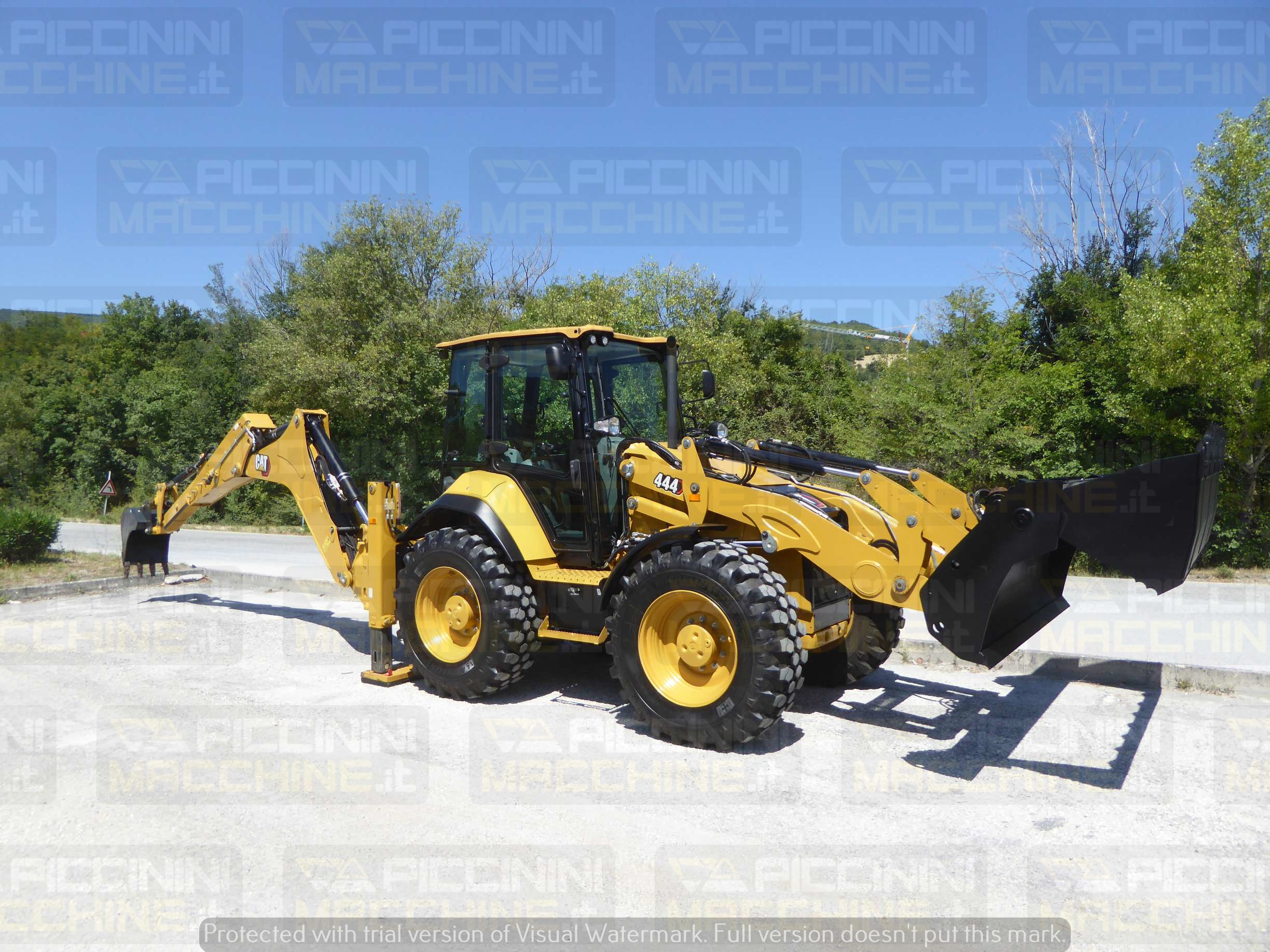 Terna rigida Caterpillar 444 in vendita - foto 4