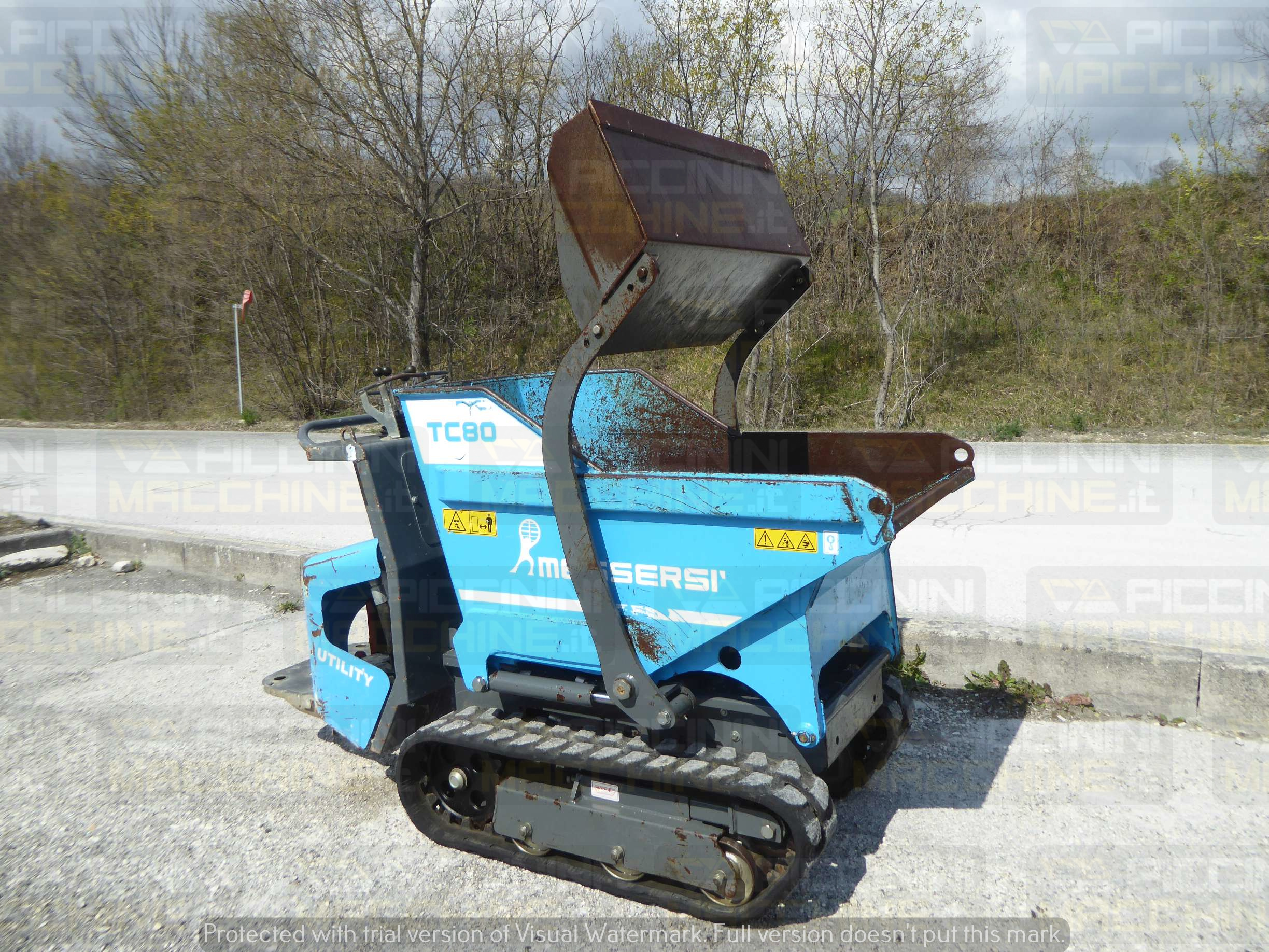 Minidumper Messersì TC80 in vendita - foto 2