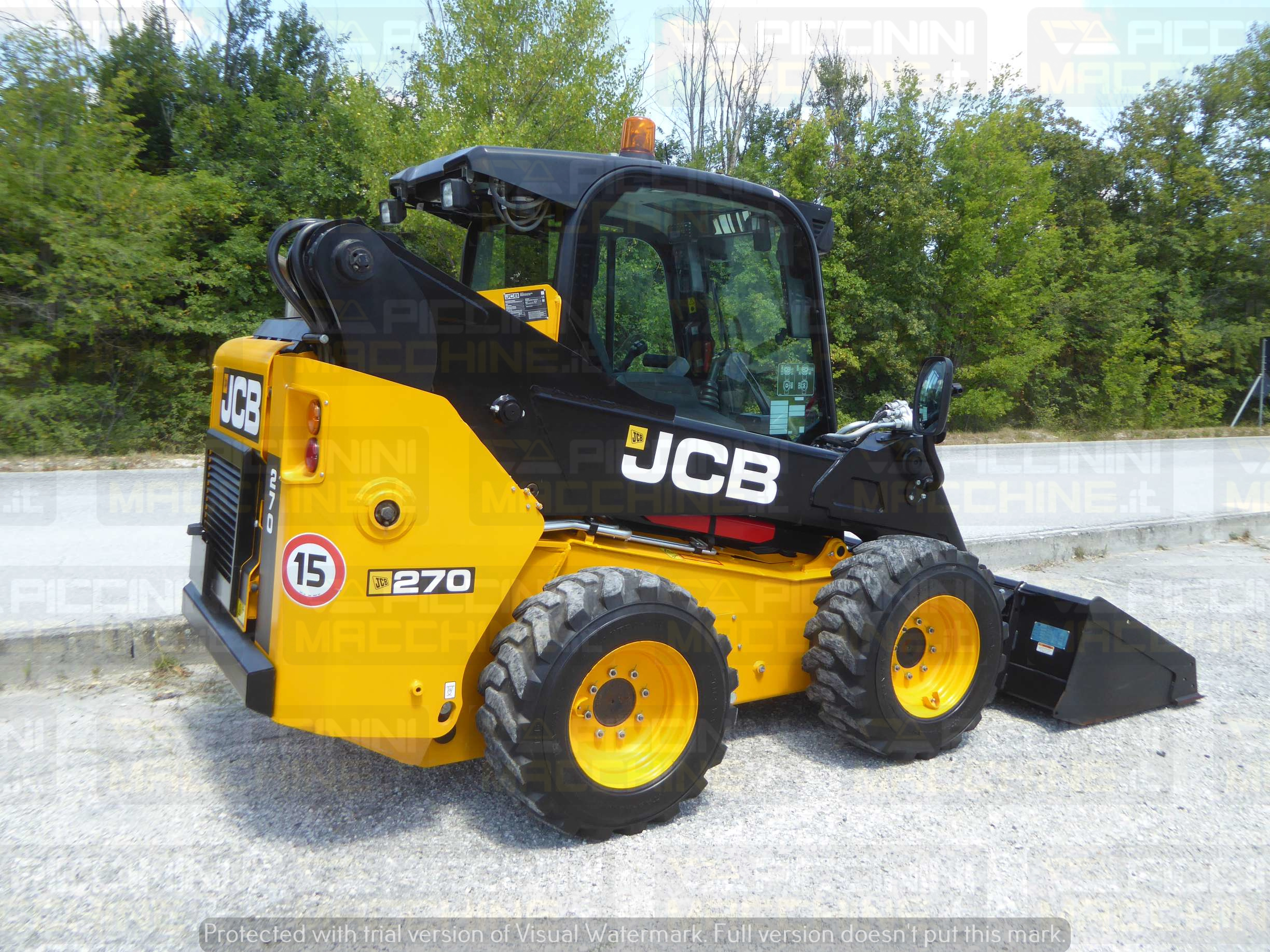 Minipala gommata JCB 270 HF in vendita - foto 4