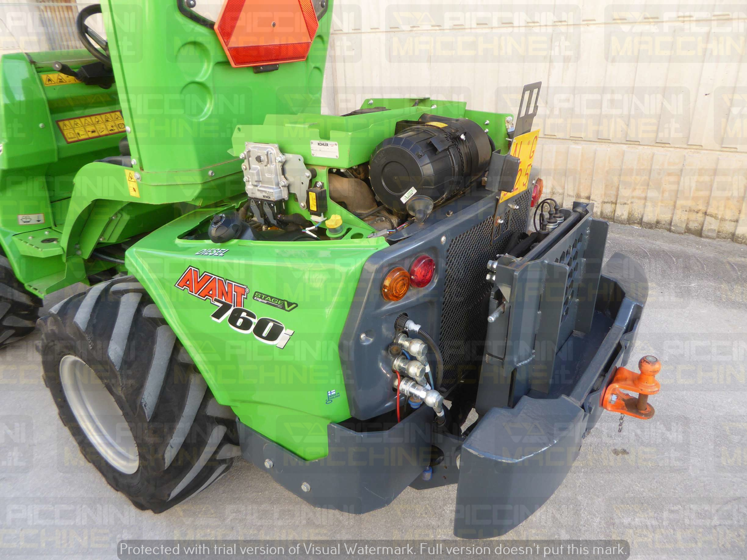 Pala gommata Avant 760I in vendita - foto 16