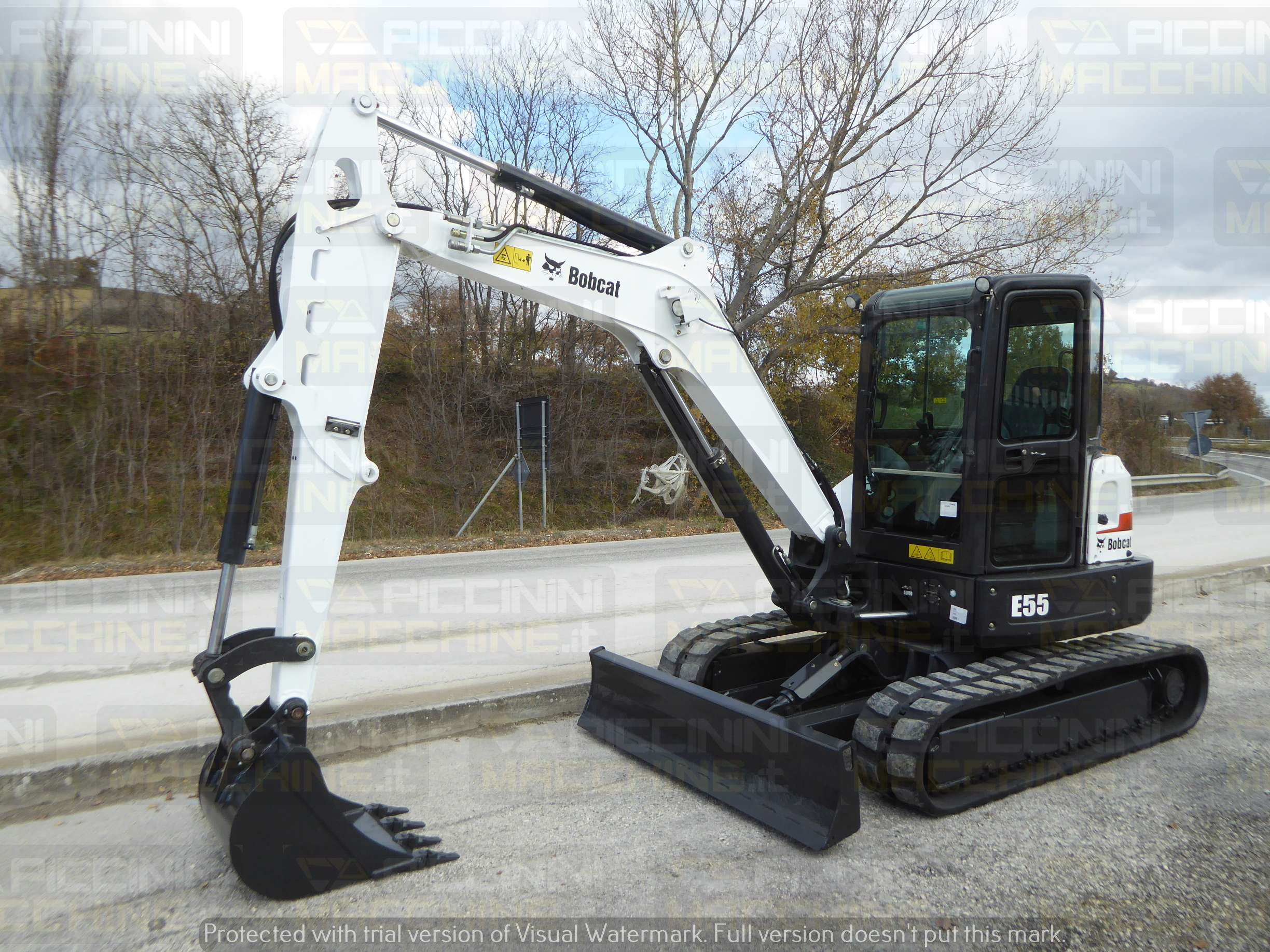 Miniescavatore Bobcat E55 in vendita - foto 2