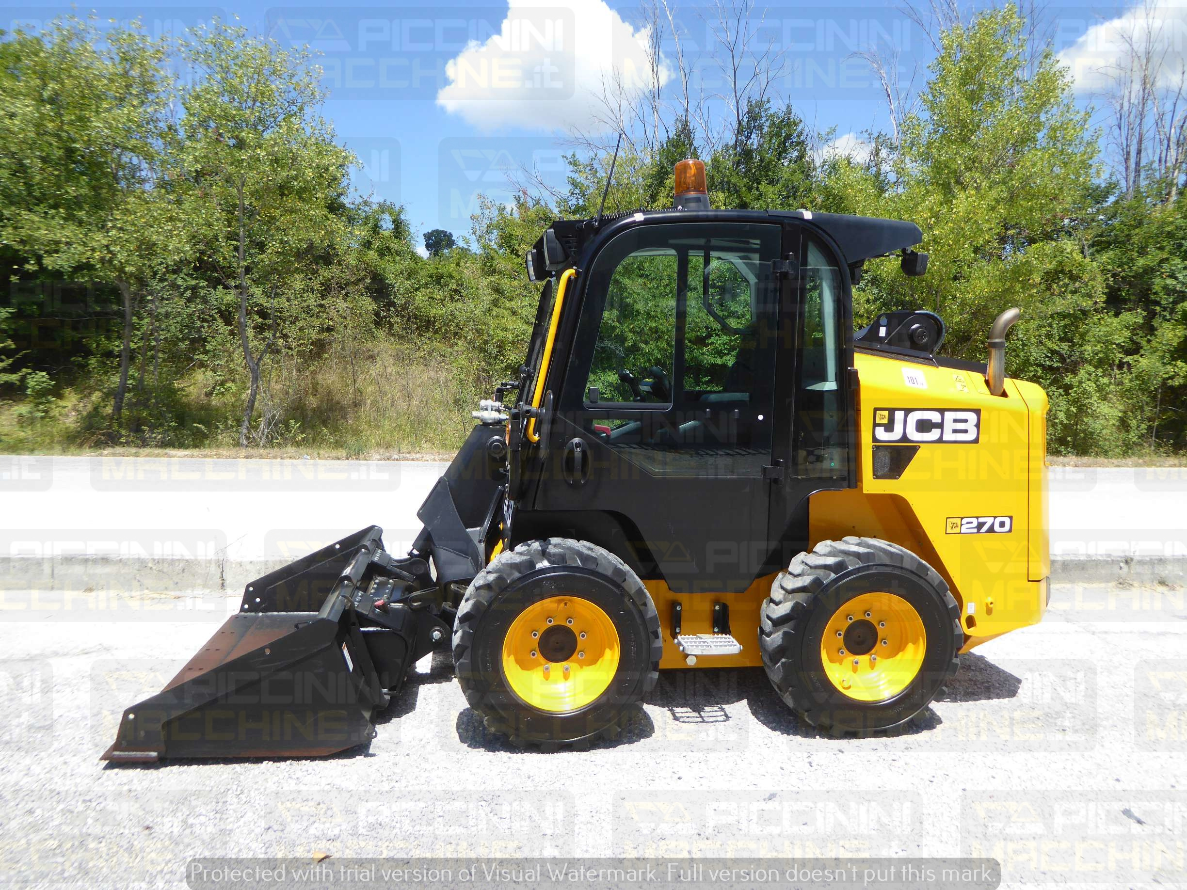 Minipala gommata JCB 270 HF in vendita - foto 1