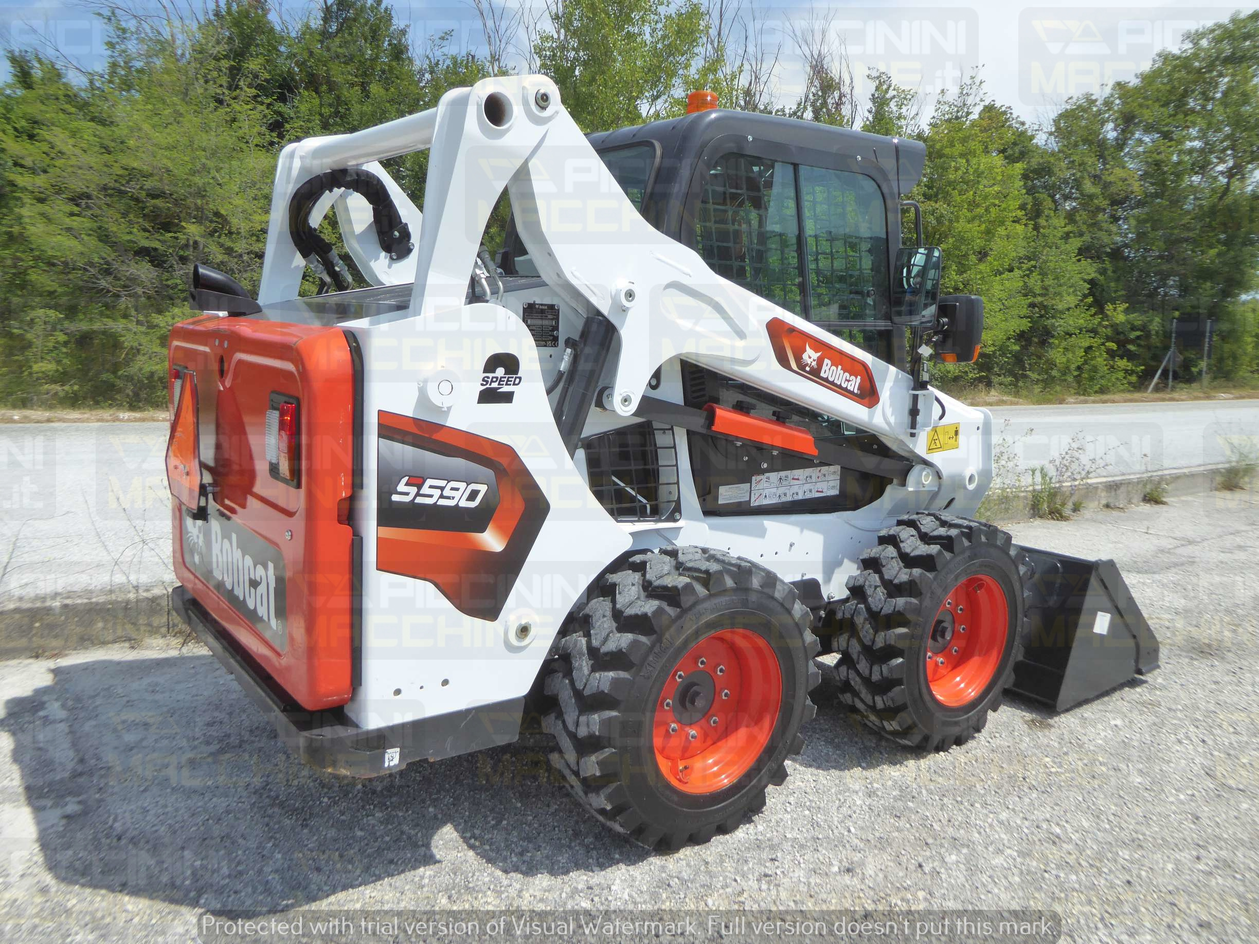 Minipala gommata Bobcat S590 HF in vendita - foto 4