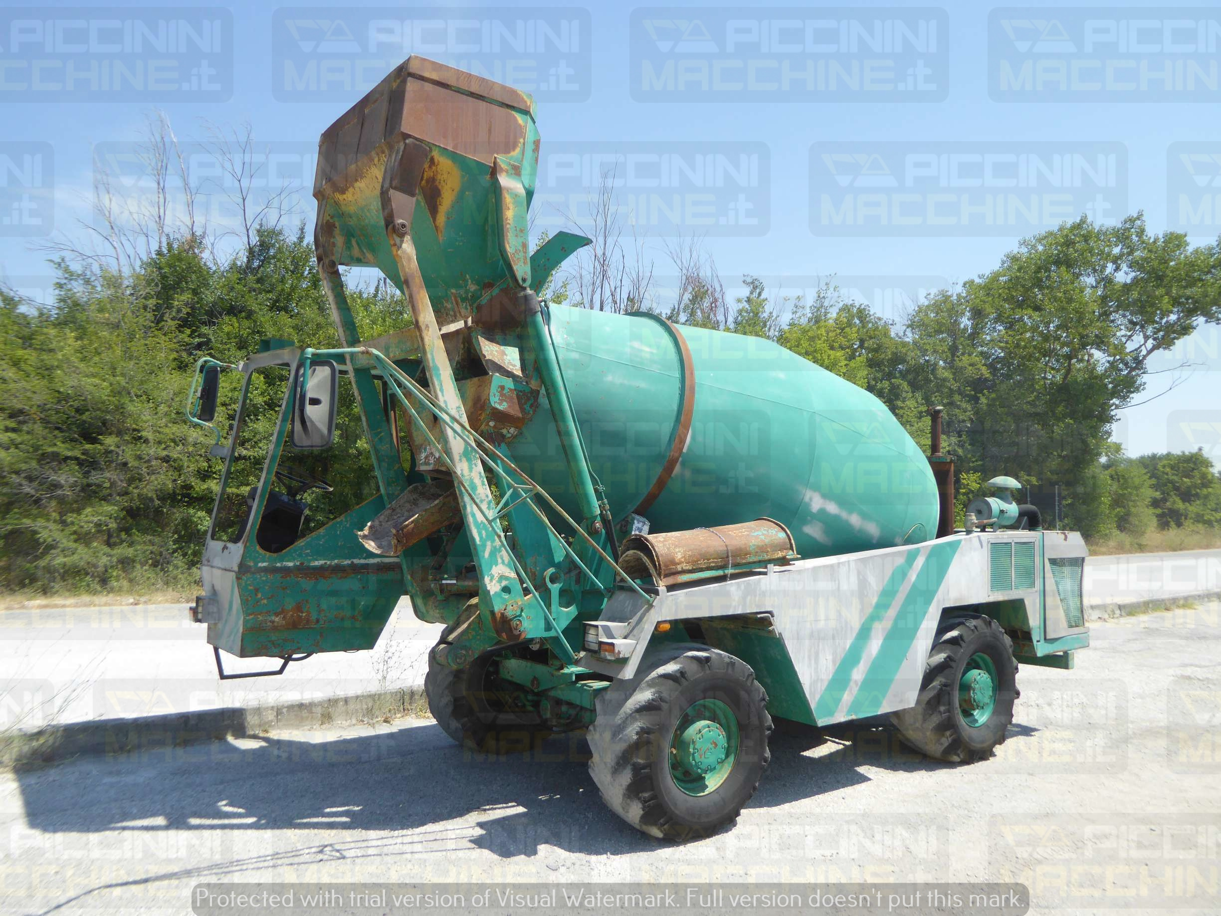 Autobetoniera Italmacchine Terex Mariner 55 in vendita - foto 3