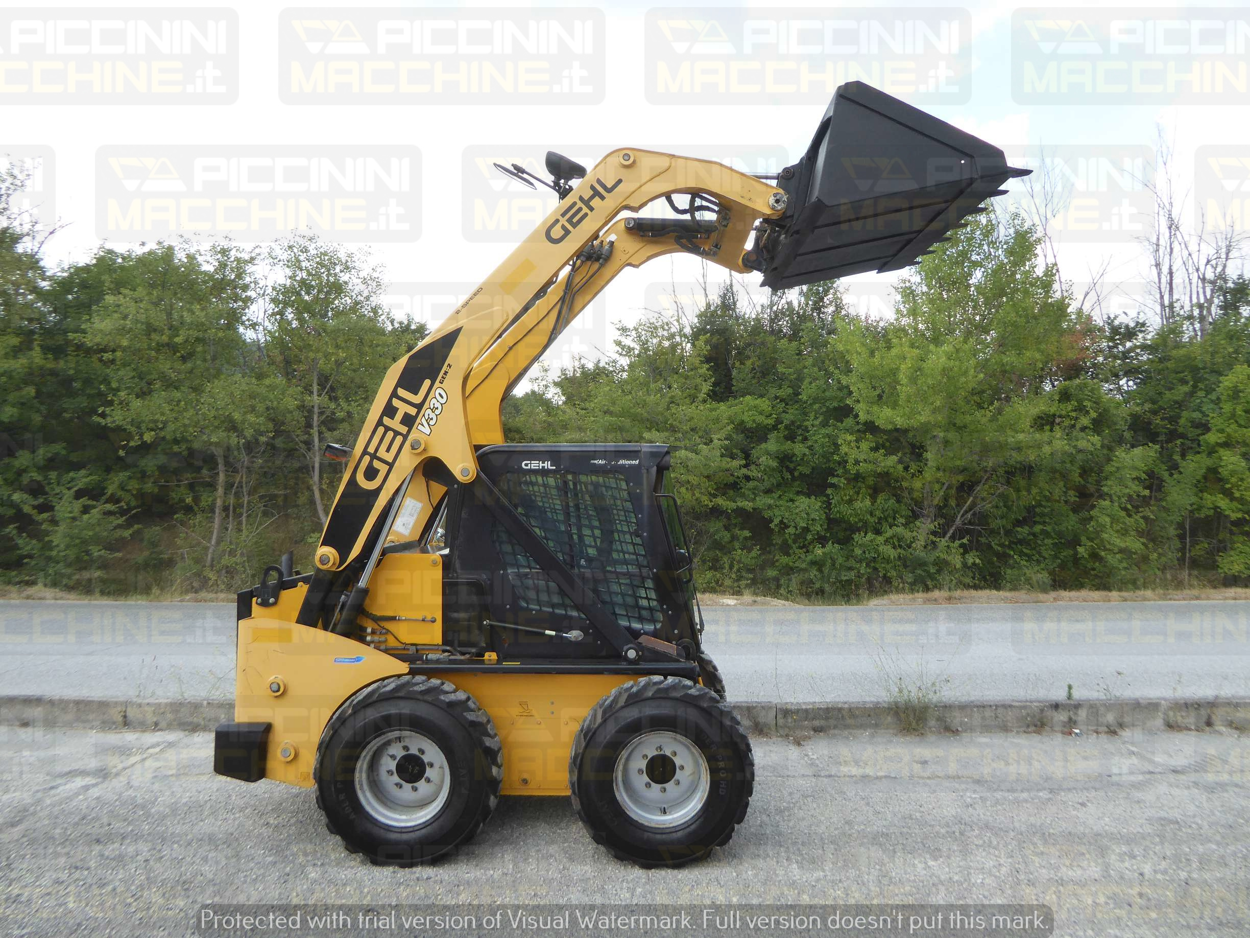 Minipala gommata Gehl V330 in vendita - foto 4