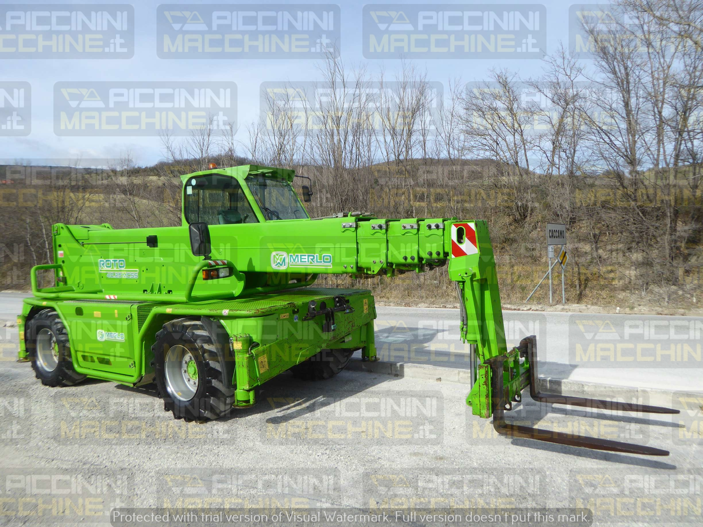 Sollevatore telescopico girevole Merlo ROTO 40.25 MCSS in vendita - foto 3