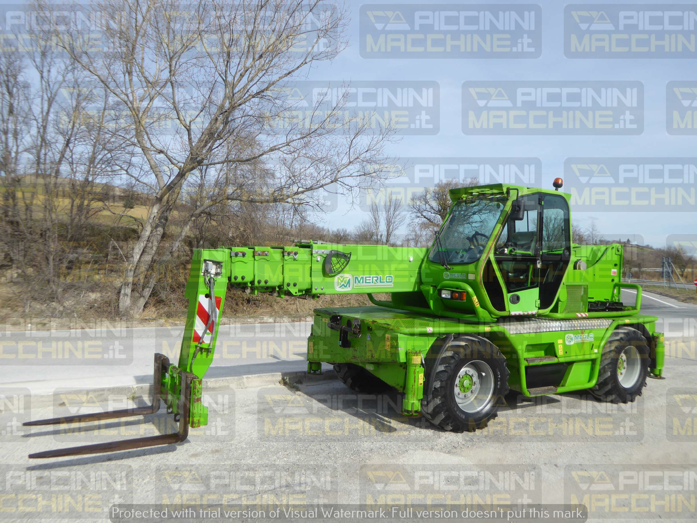Sollevatore telescopico girevole Merlo ROTO 40.25 MCSS in vendita - foto 2