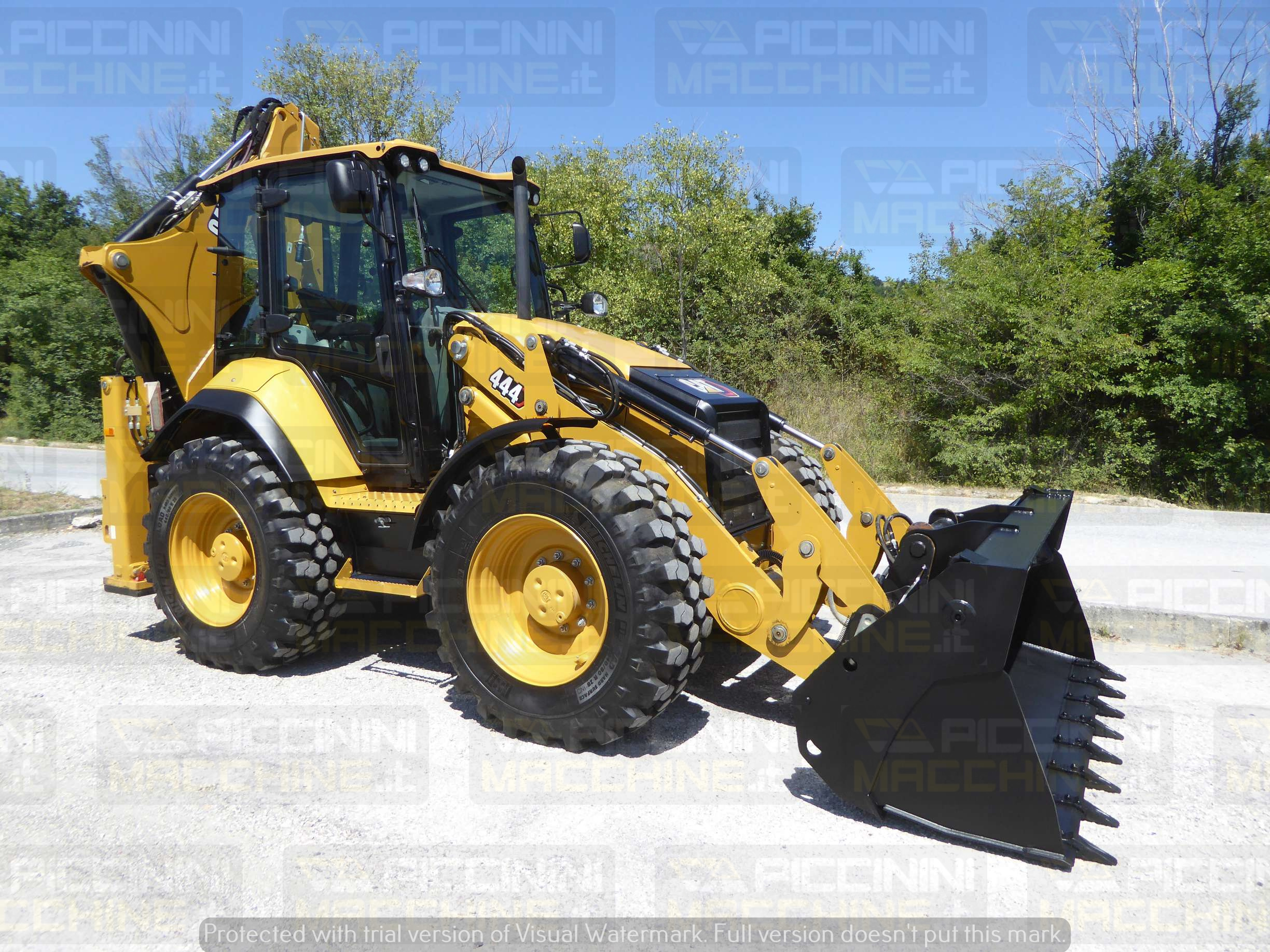 Terna rigida Caterpillar 444 in vendita - foto 3