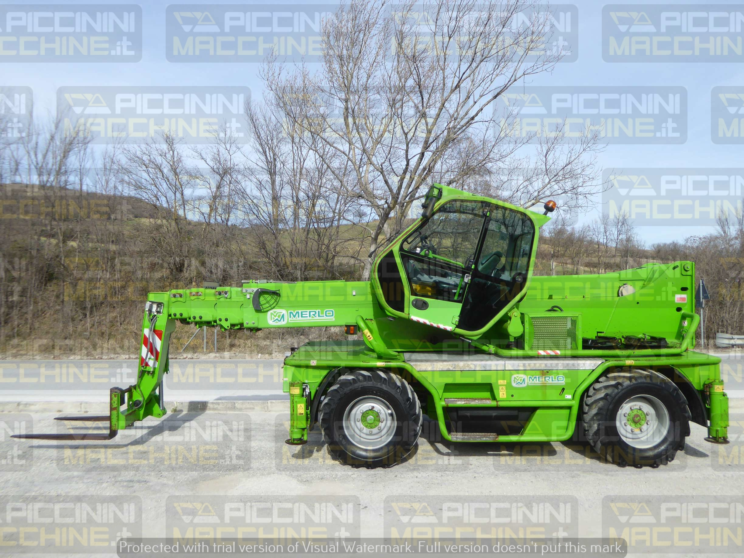 Sollevatore telescopico girevole Merlo ROTO 40.25 MCSS in vendita - foto 4