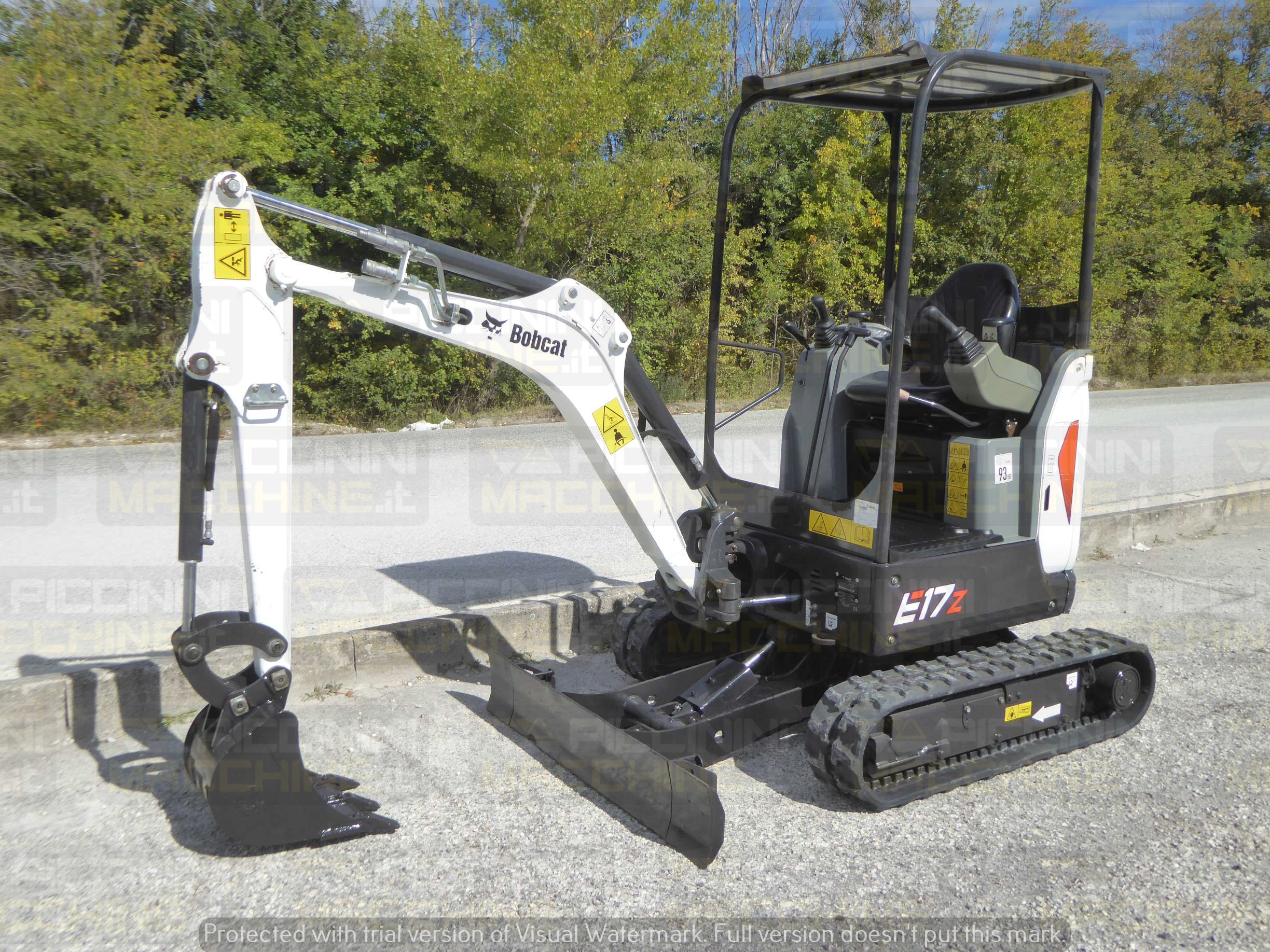 Miniescavatore Bobcat E17Z in vendita - foto 2