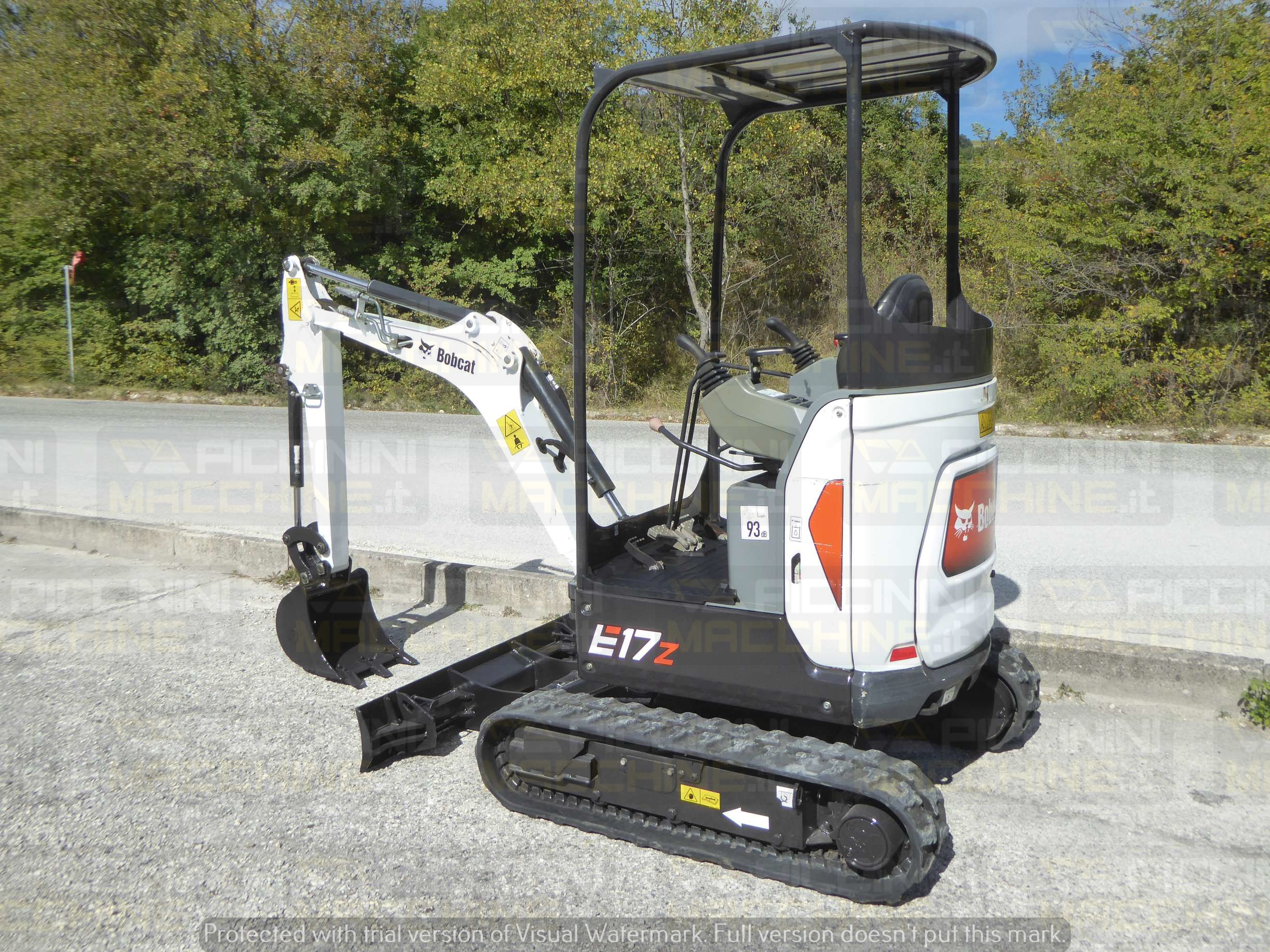 Miniescavatore Bobcat E17Z in vendita - foto 3