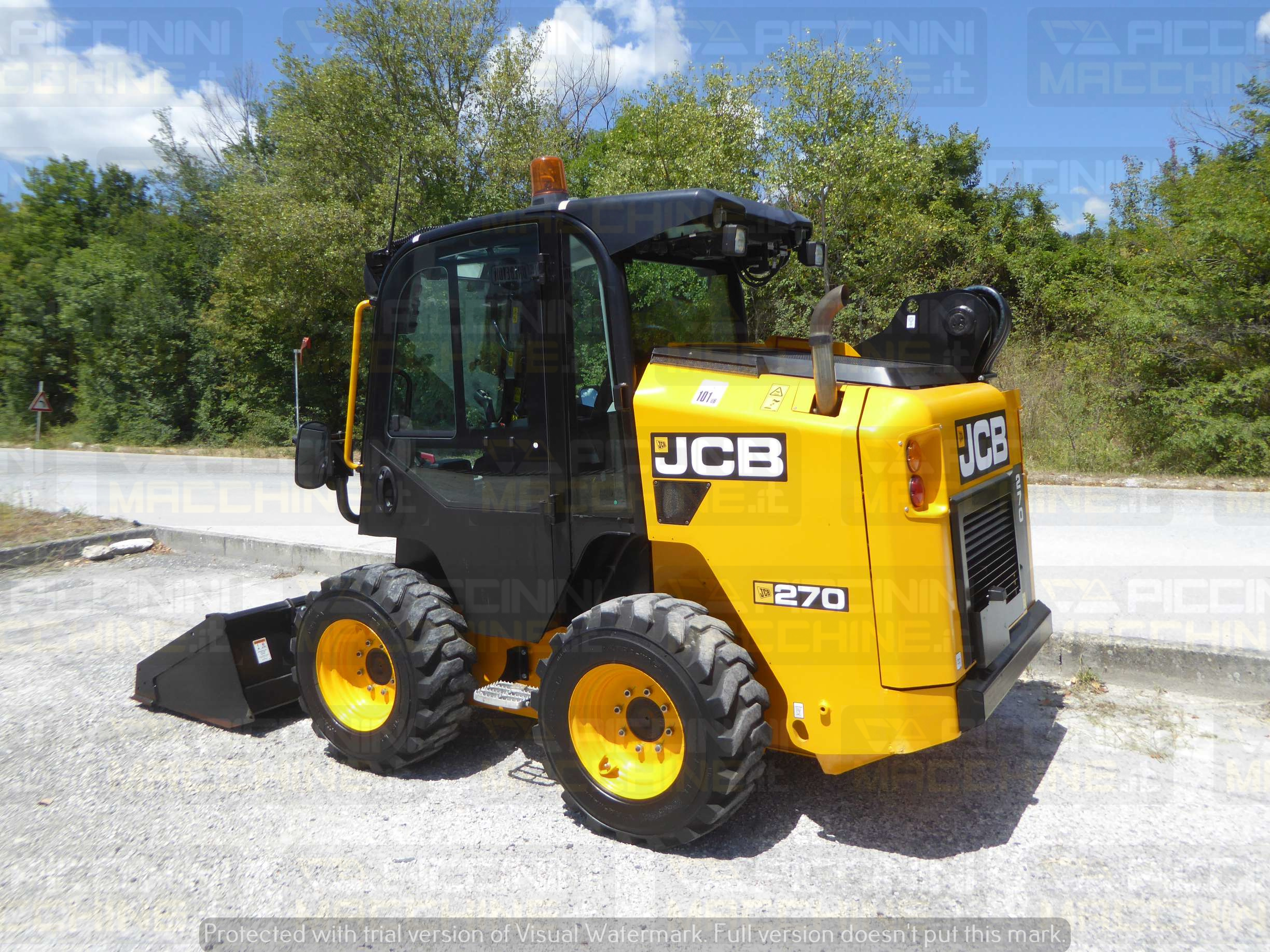 Minipala gommata JCB 270 HF in vendita - foto 3