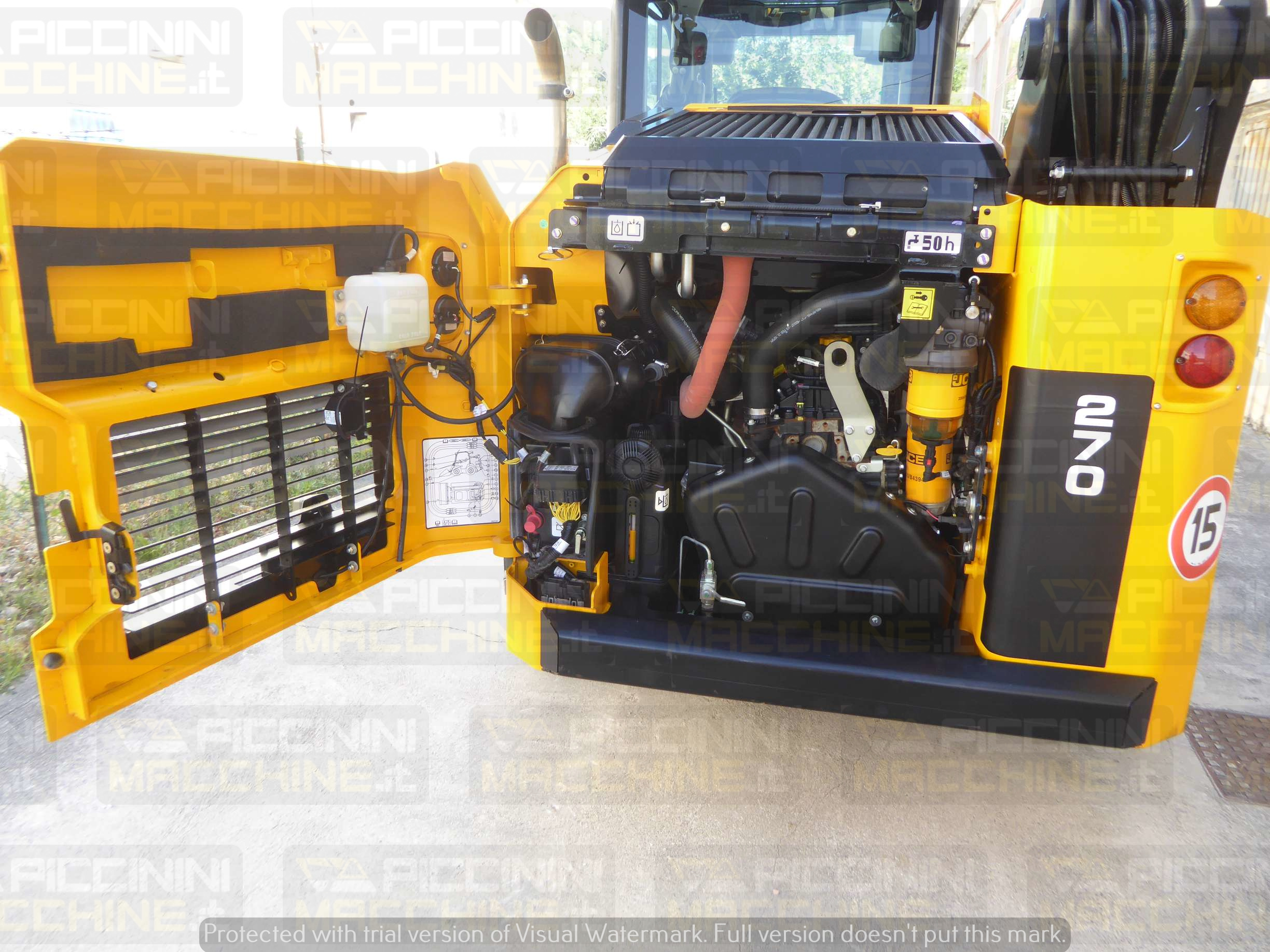 Minipala gommata JCB 270 HF in vendita - foto 14
