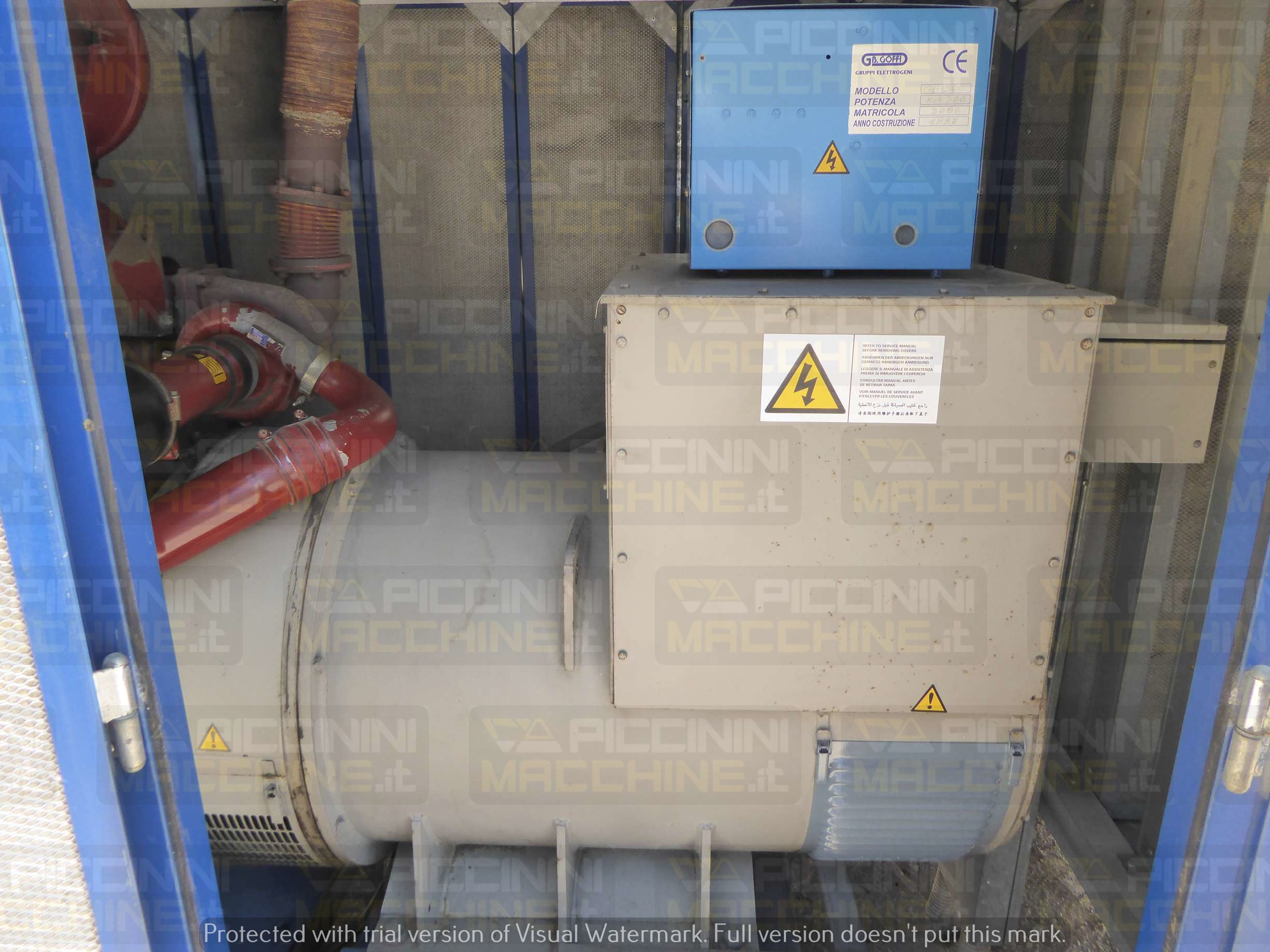 Gruppo elettrogeno G.B. GOFFI GB300LE IVECO - 300KVA in vendita - foto 8