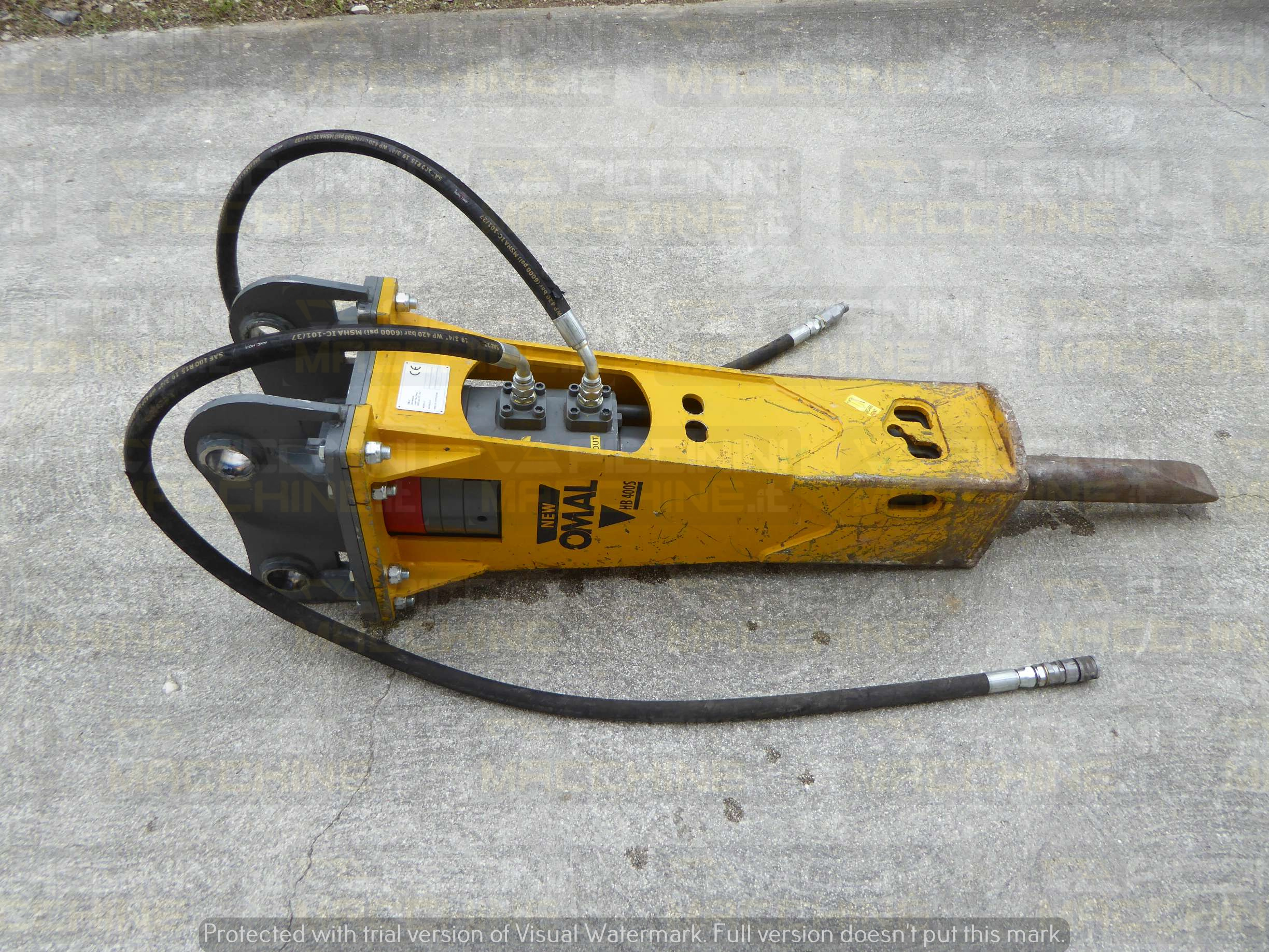 Martello demolitore idraulico Omal HB400S in vendita - foto 4