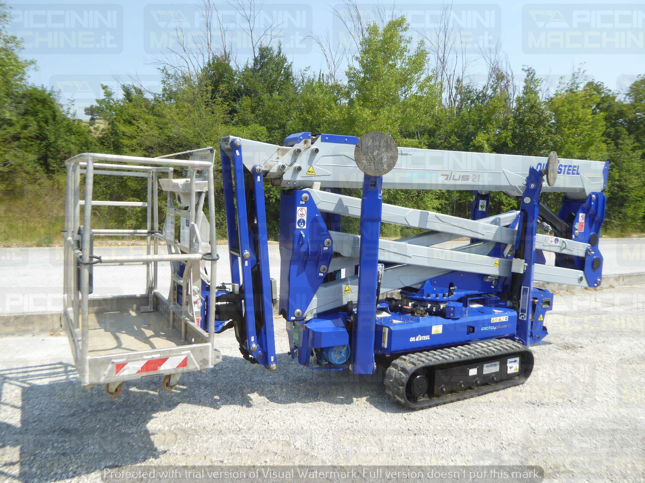 Piattaforma porta persone Oil&Steel Octoplus 21 in vendita - foto 2