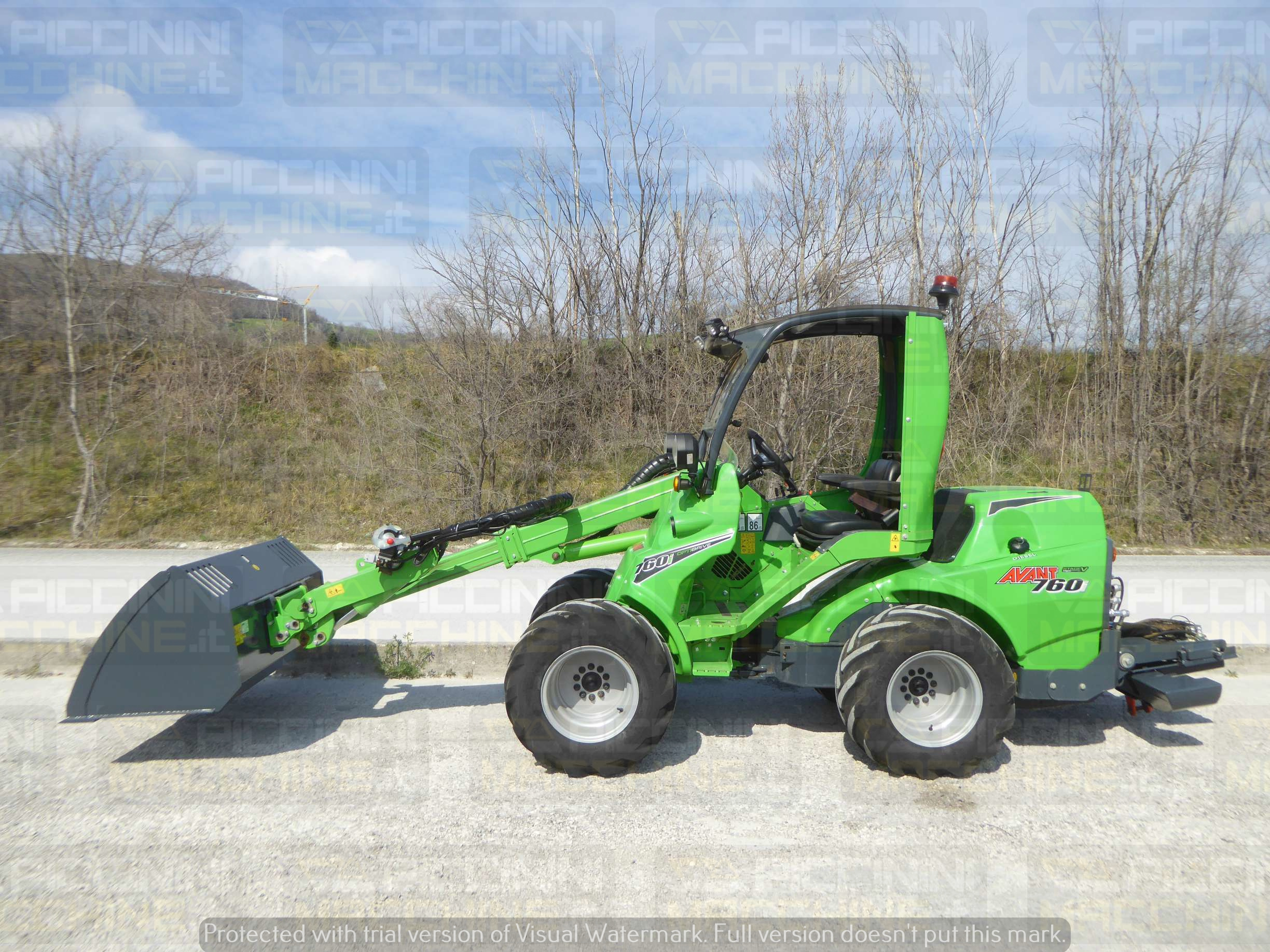 Pala gommata Avant 760I in vendita - foto 7