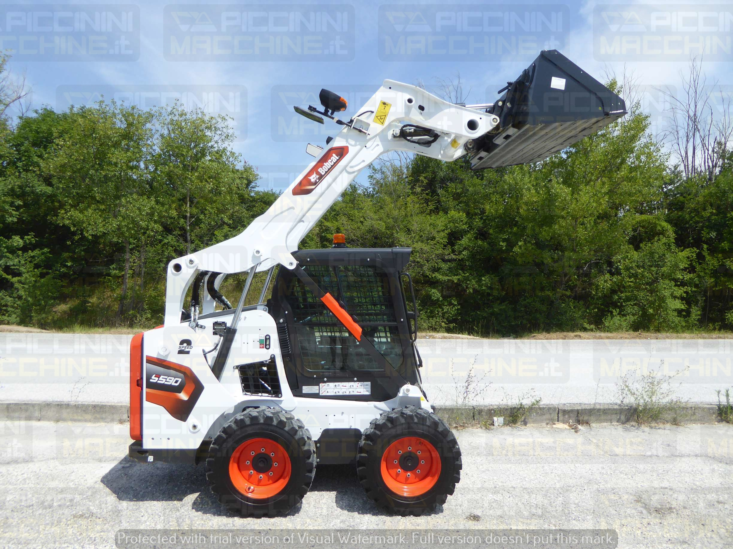 Minipala gommata Bobcat S590 HF in vendita - foto 6