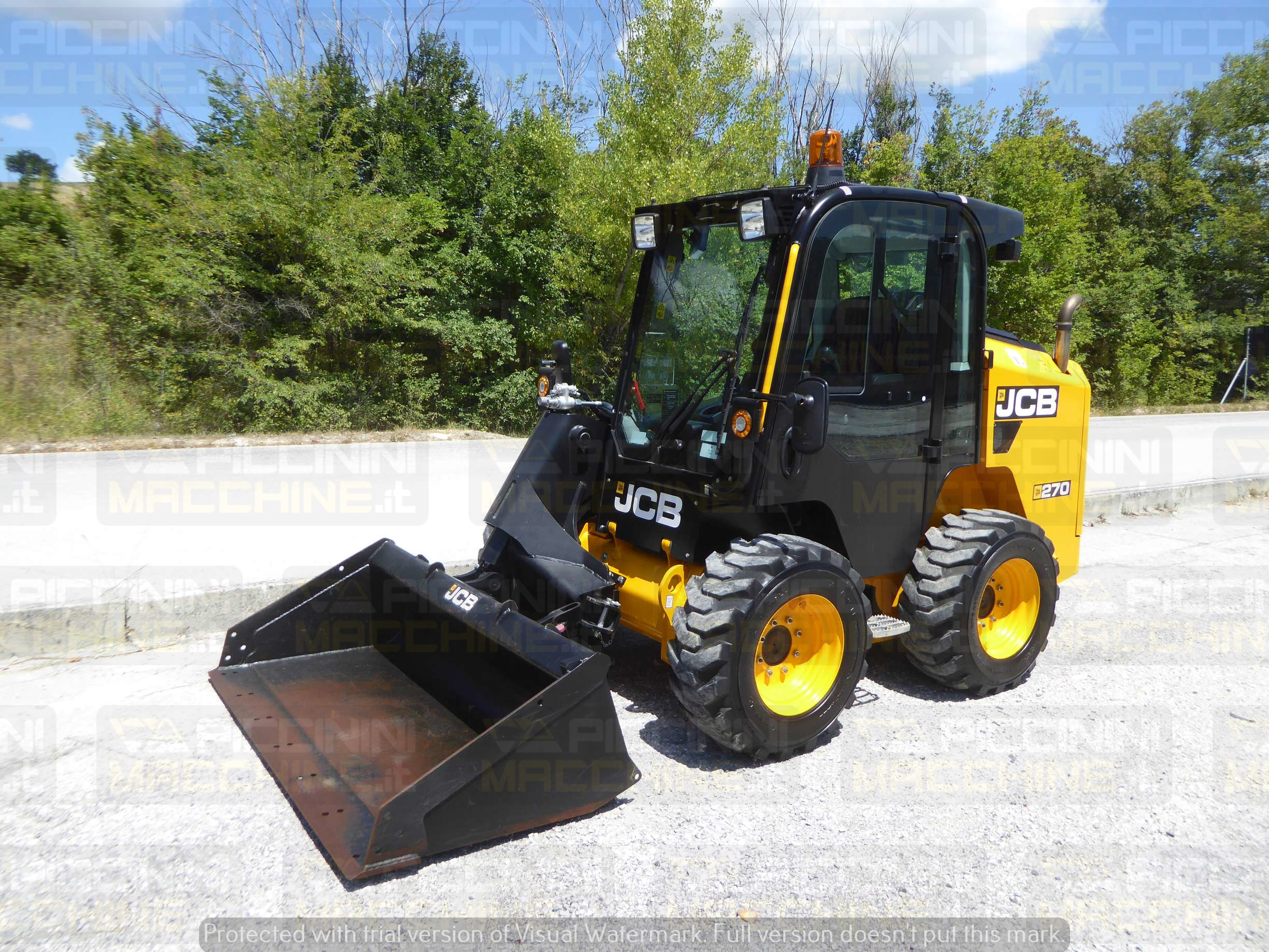 Minipala gommata JCB 270 HF in vendita - foto 2