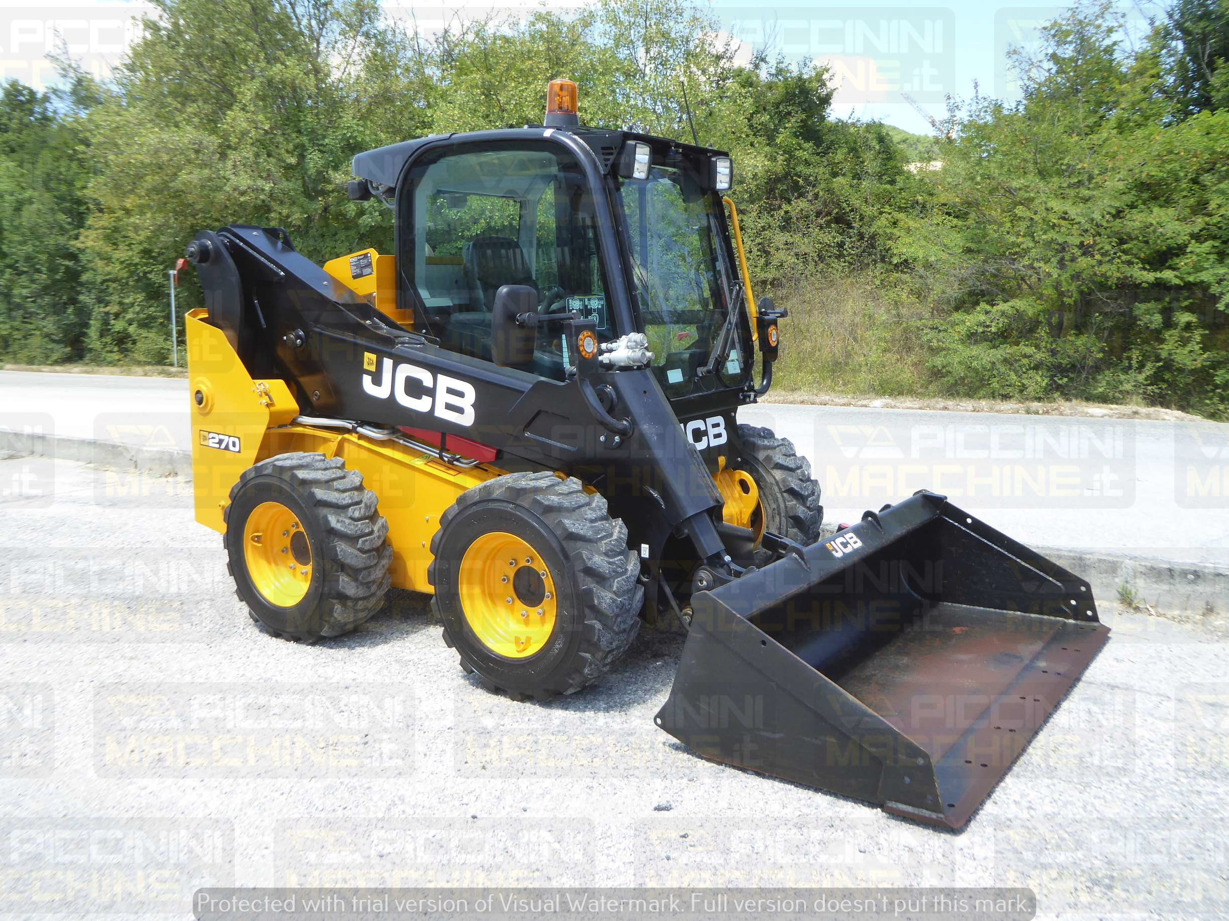 Minipala gommata JCB 270 HF in vendita - foto 5