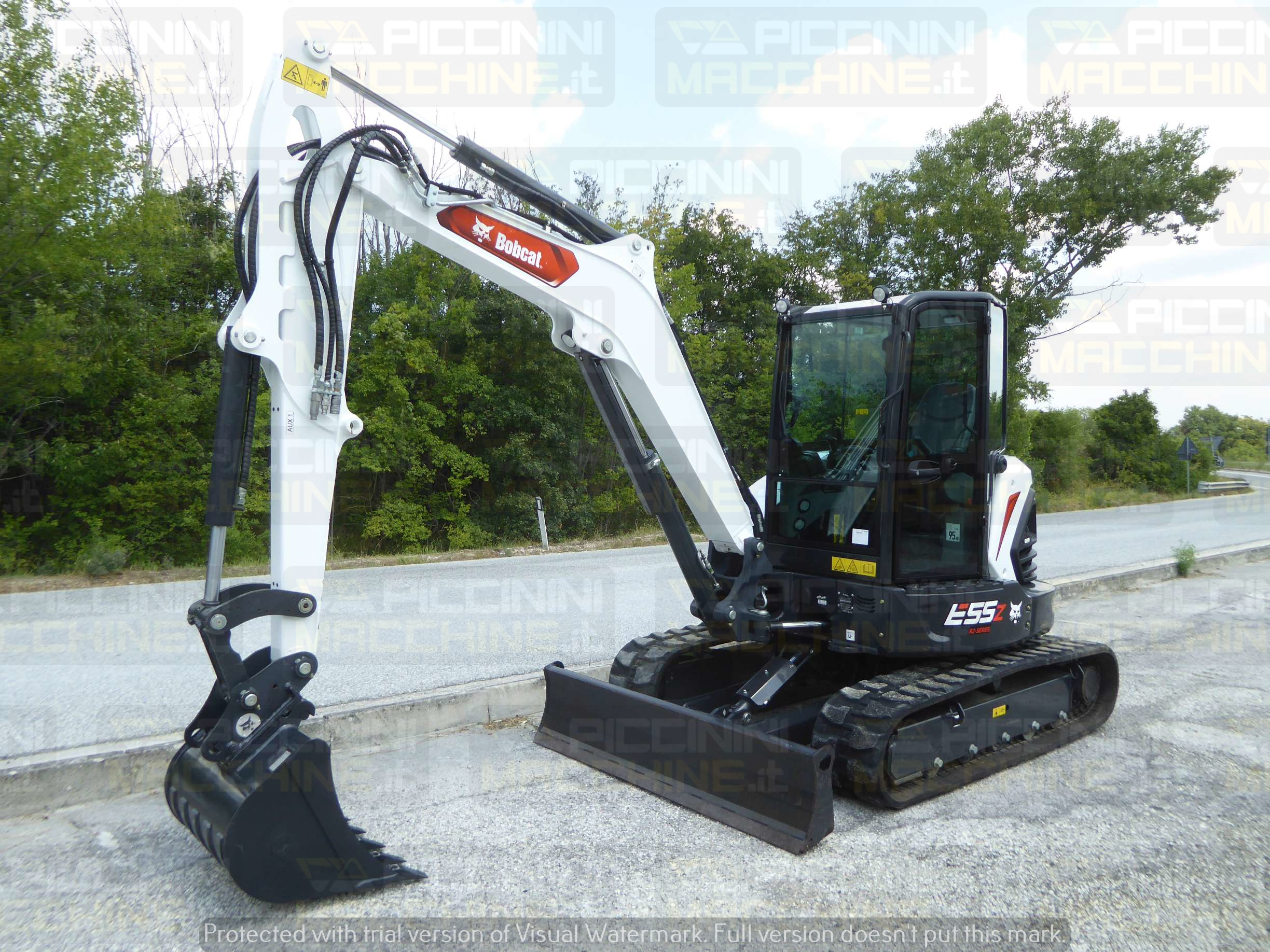 Miniescavatore Bobcat E55Z in vendita - foto 2