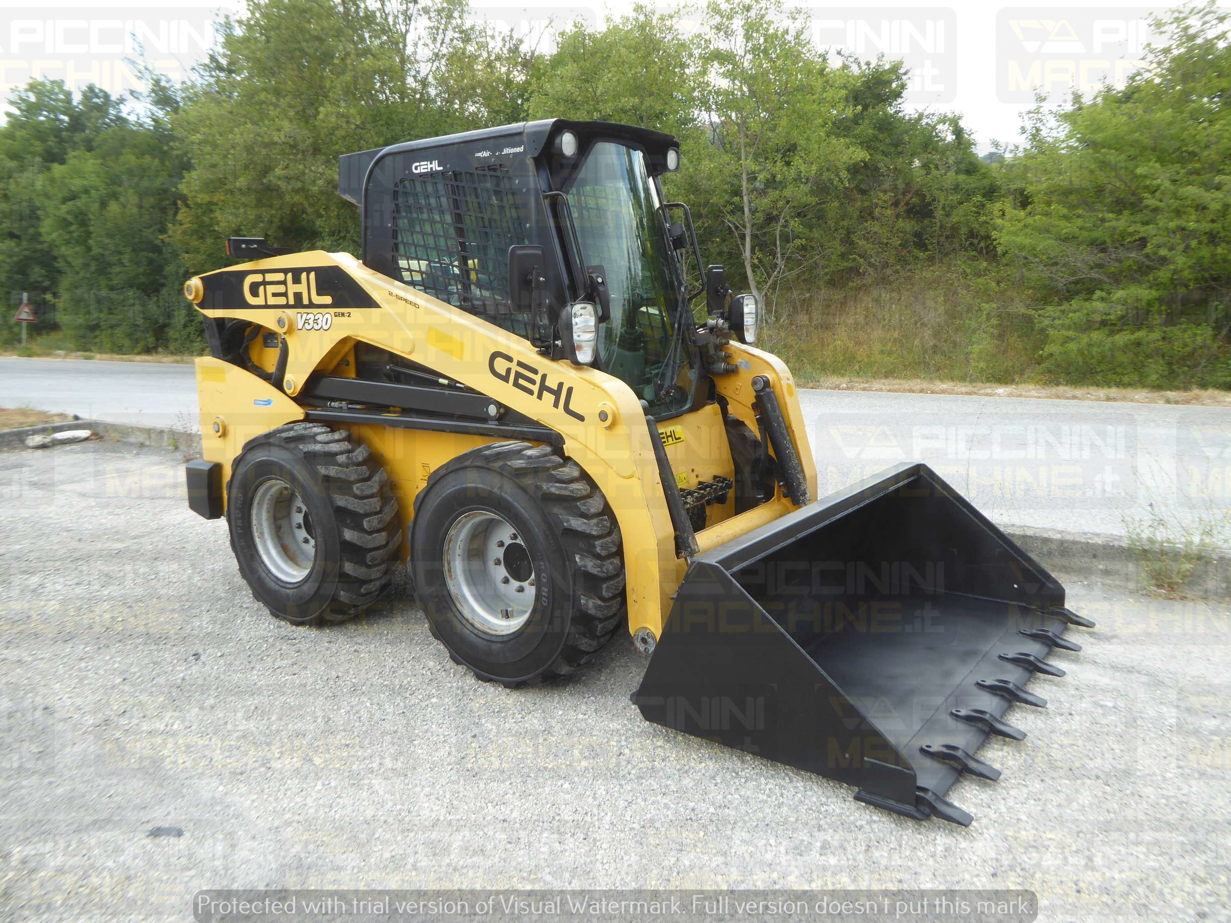 Minipala gommata Gehl V330 in vendita - foto 3