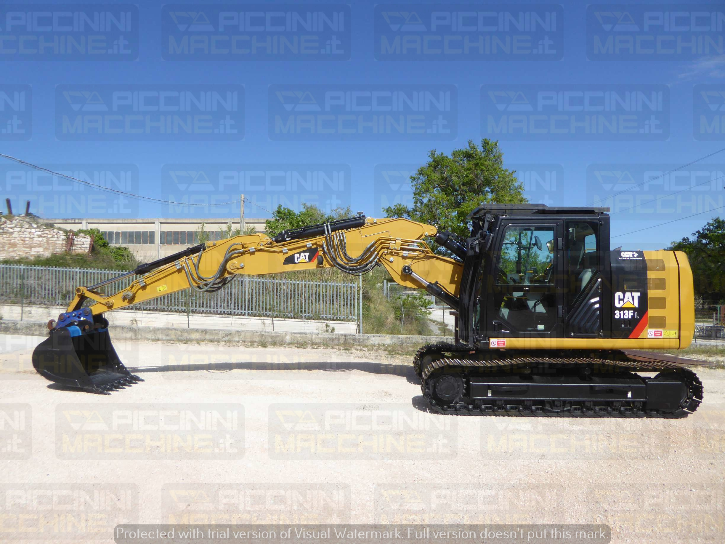 Escavatore cingolato Caterpillar 313FL in vendita - foto 4
