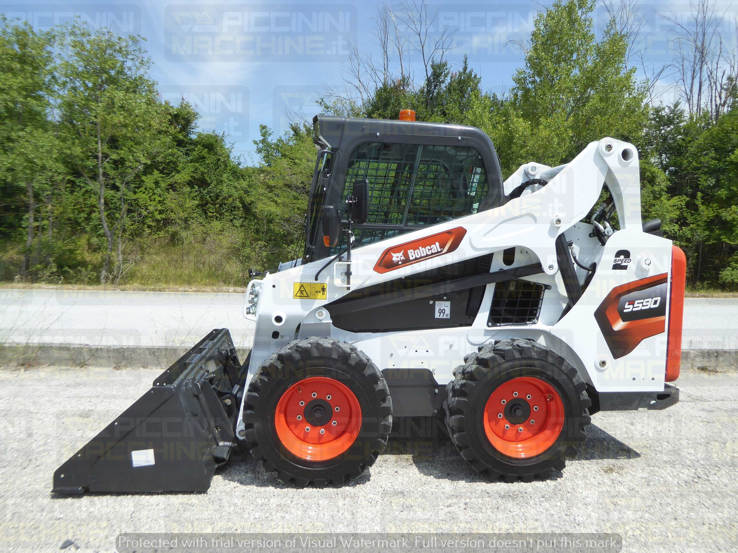 Minipala gommata Bobcat S590 HF in vendita - foto 1