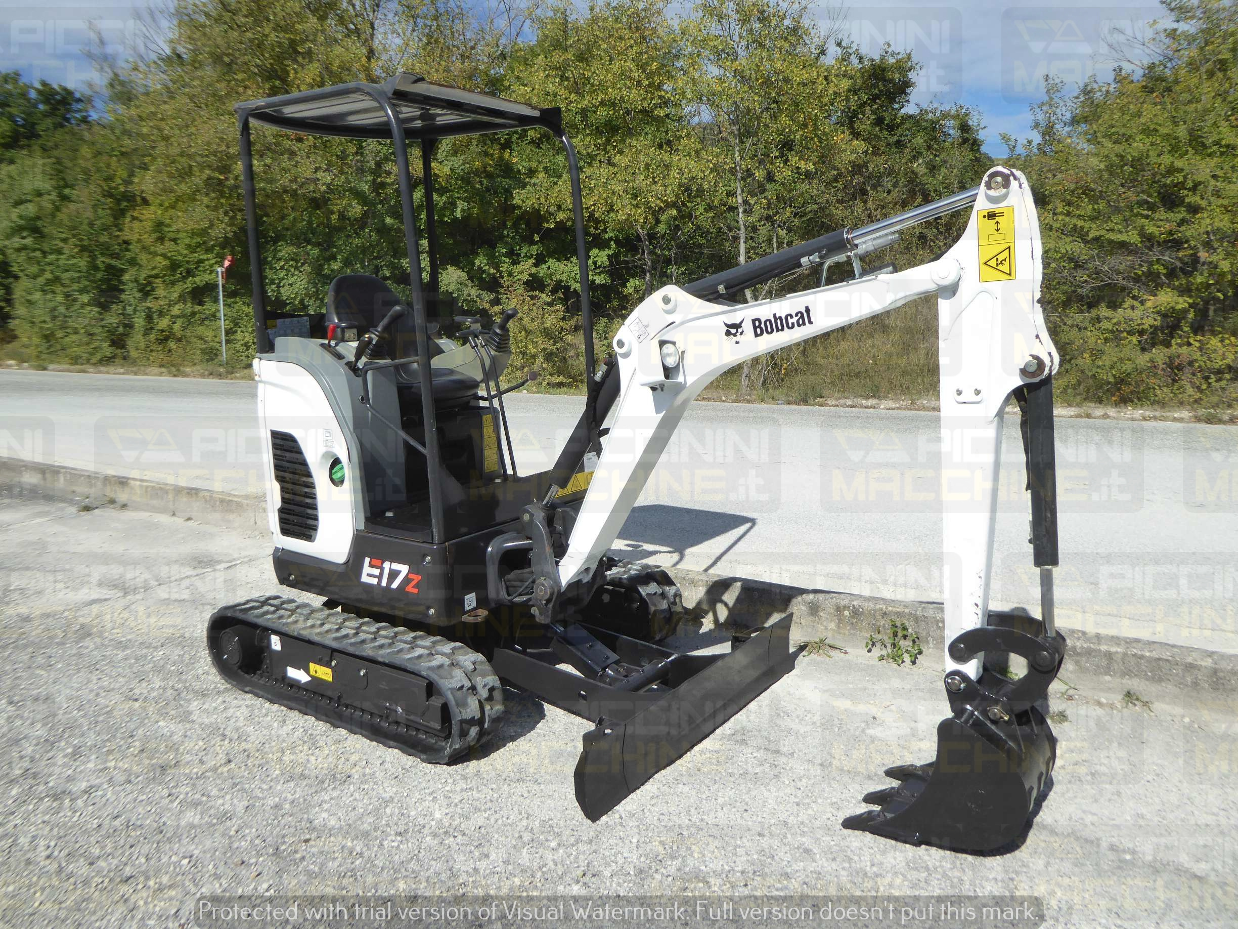 Miniescavatore Bobcat E17Z in vendita - foto 3