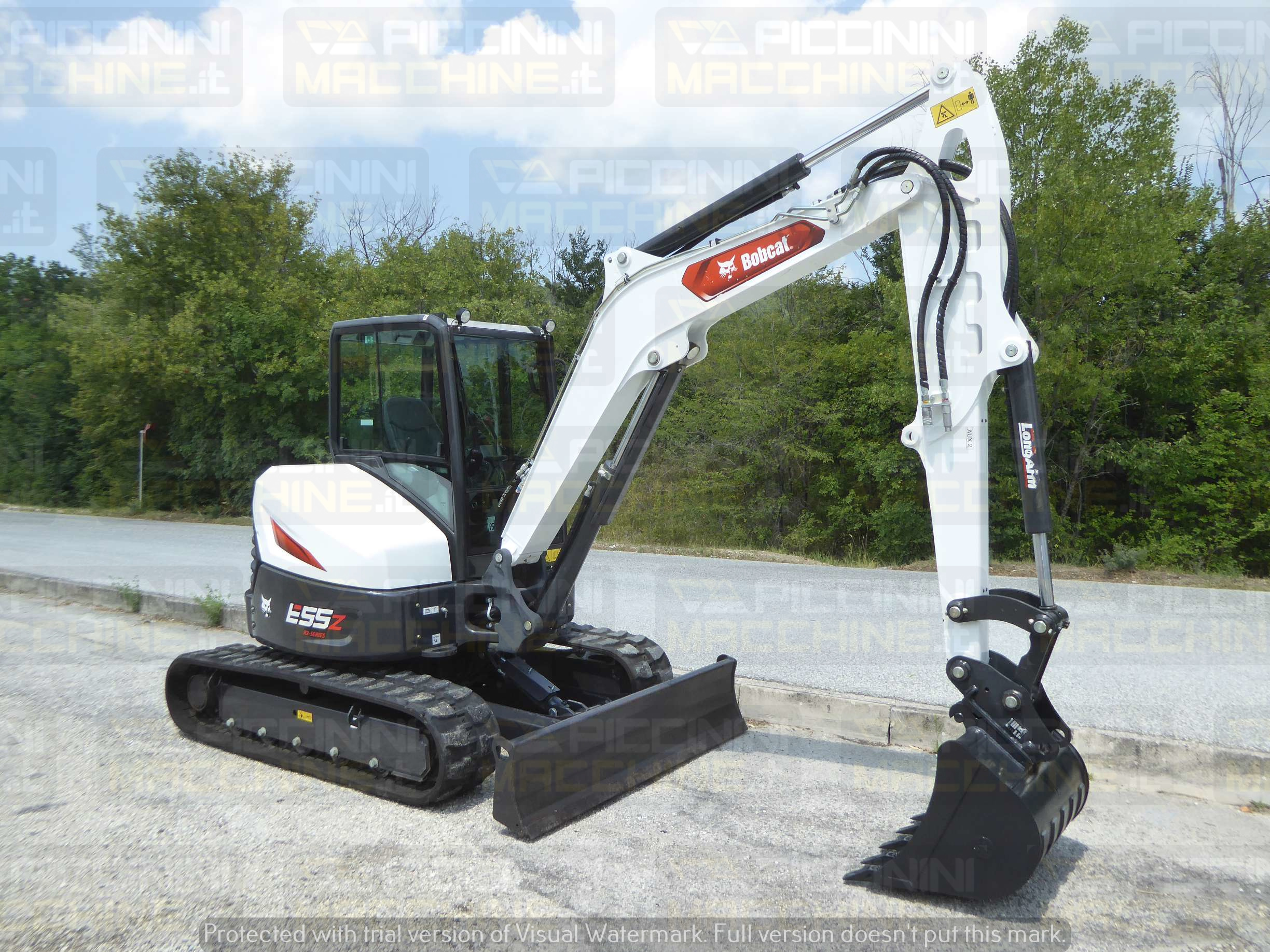 Miniescavatore Bobcat E55Z in vendita - foto 3