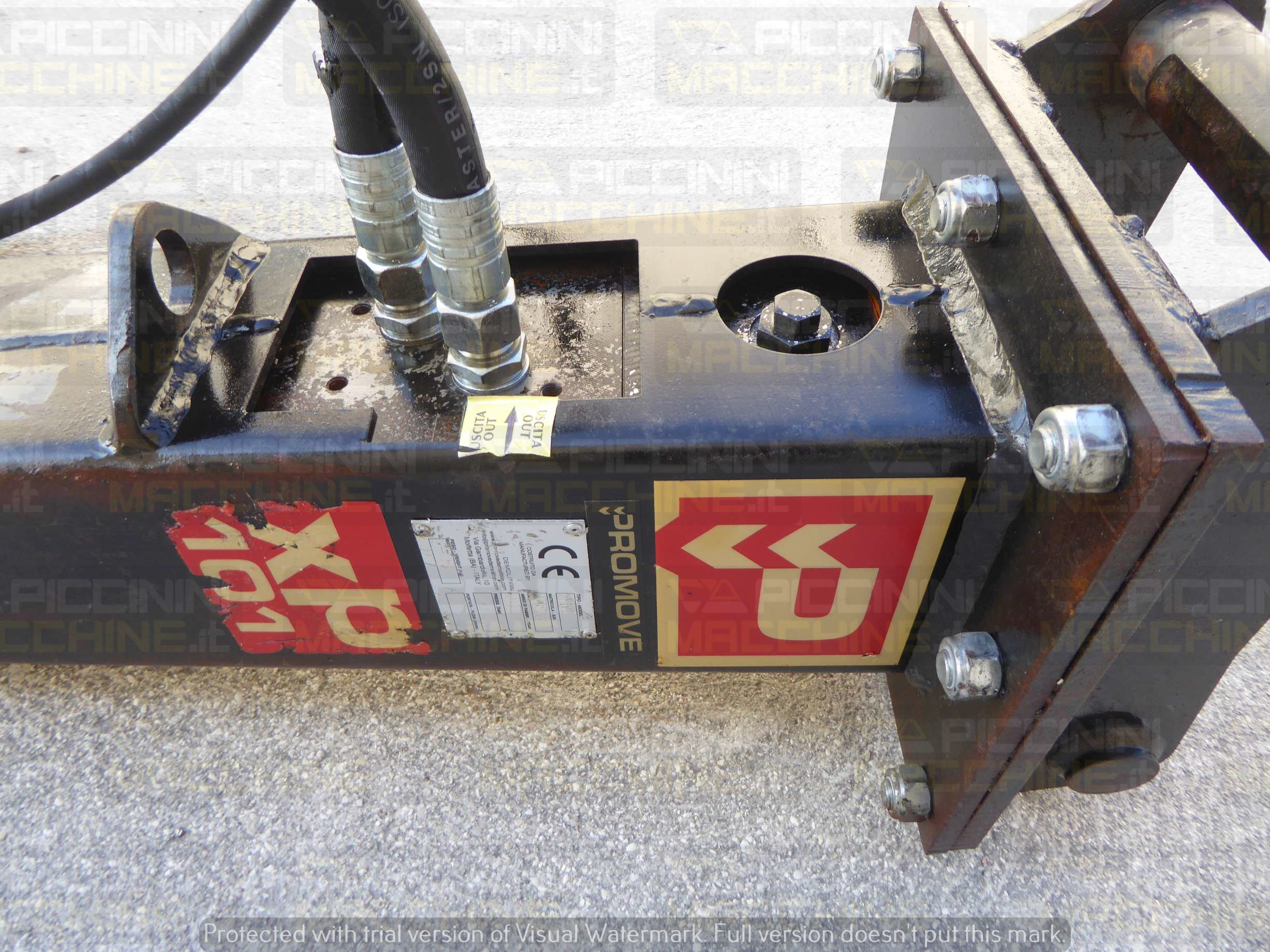 Martello demolitore idraulico Promove XP101 in vendita - foto 4