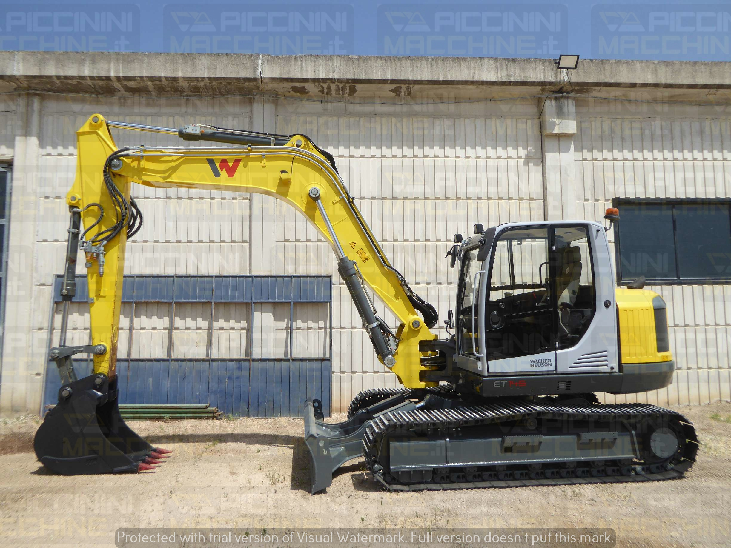 Escavatore cingolato Wacker Neuson ET145 in vendita - foto 1