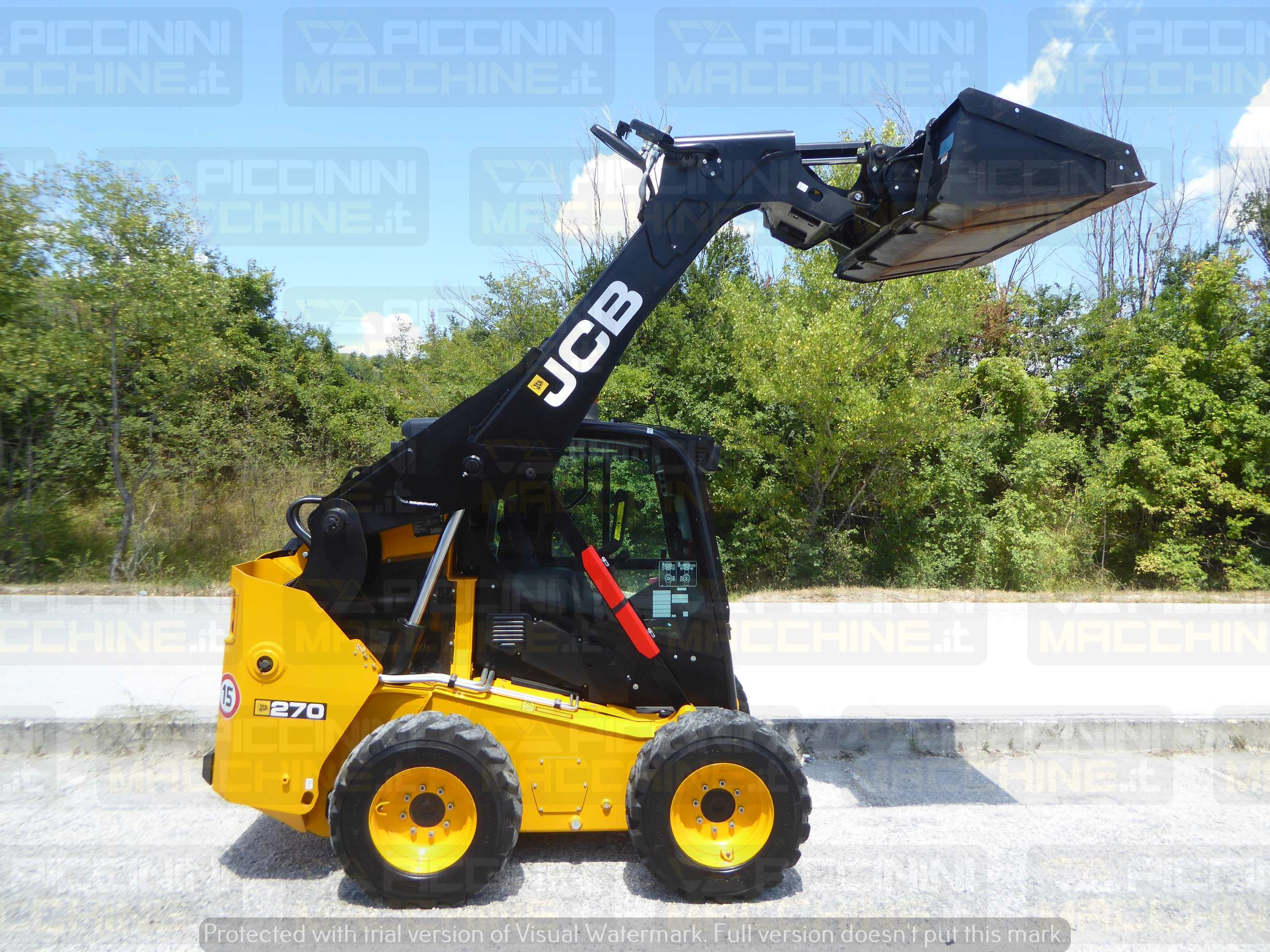 Minipala gommata JCB 270 HF in vendita - foto 6