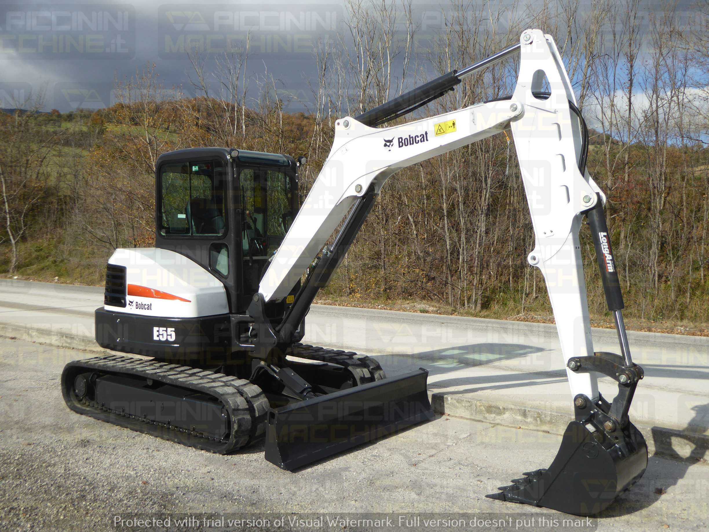 Miniescavatore Bobcat E55 in vendita - foto 5