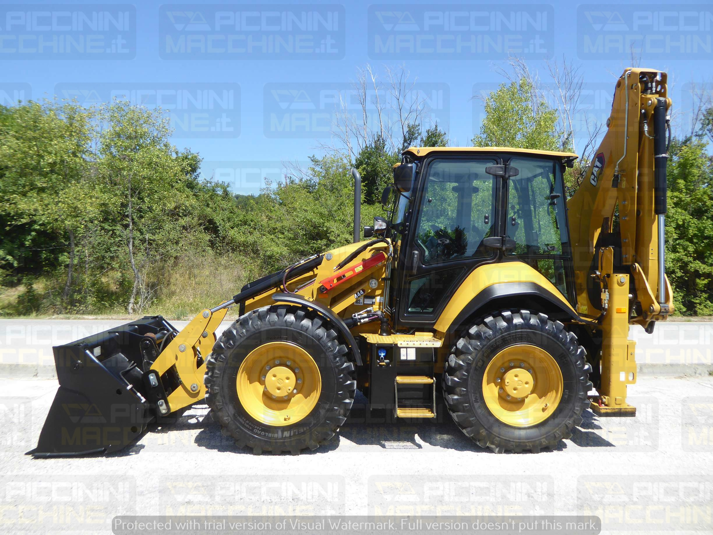 Terna rigida Caterpillar 444 in vendita - foto 1