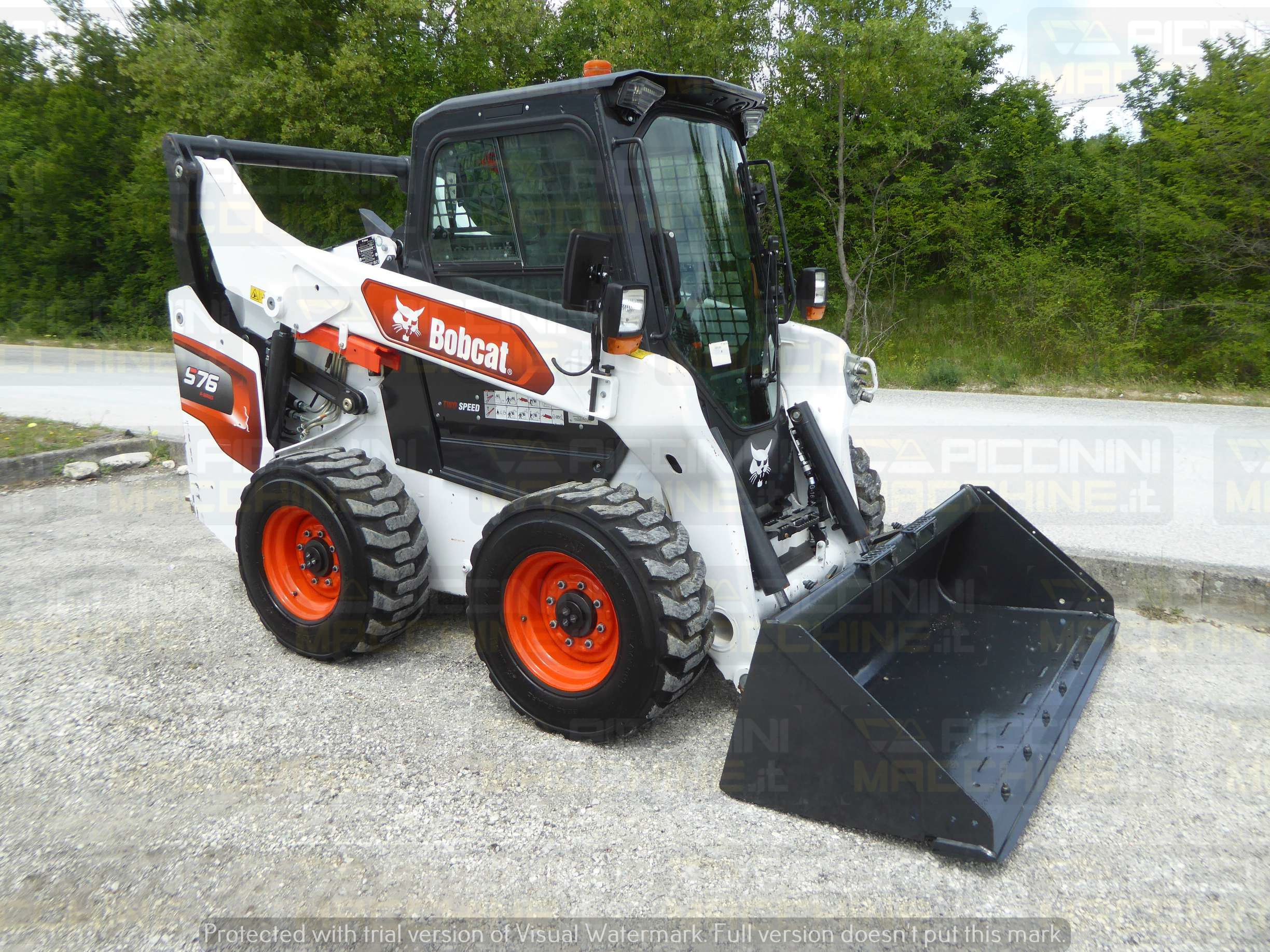 Minipala gommata Bobcat S76 in vendita - foto 3