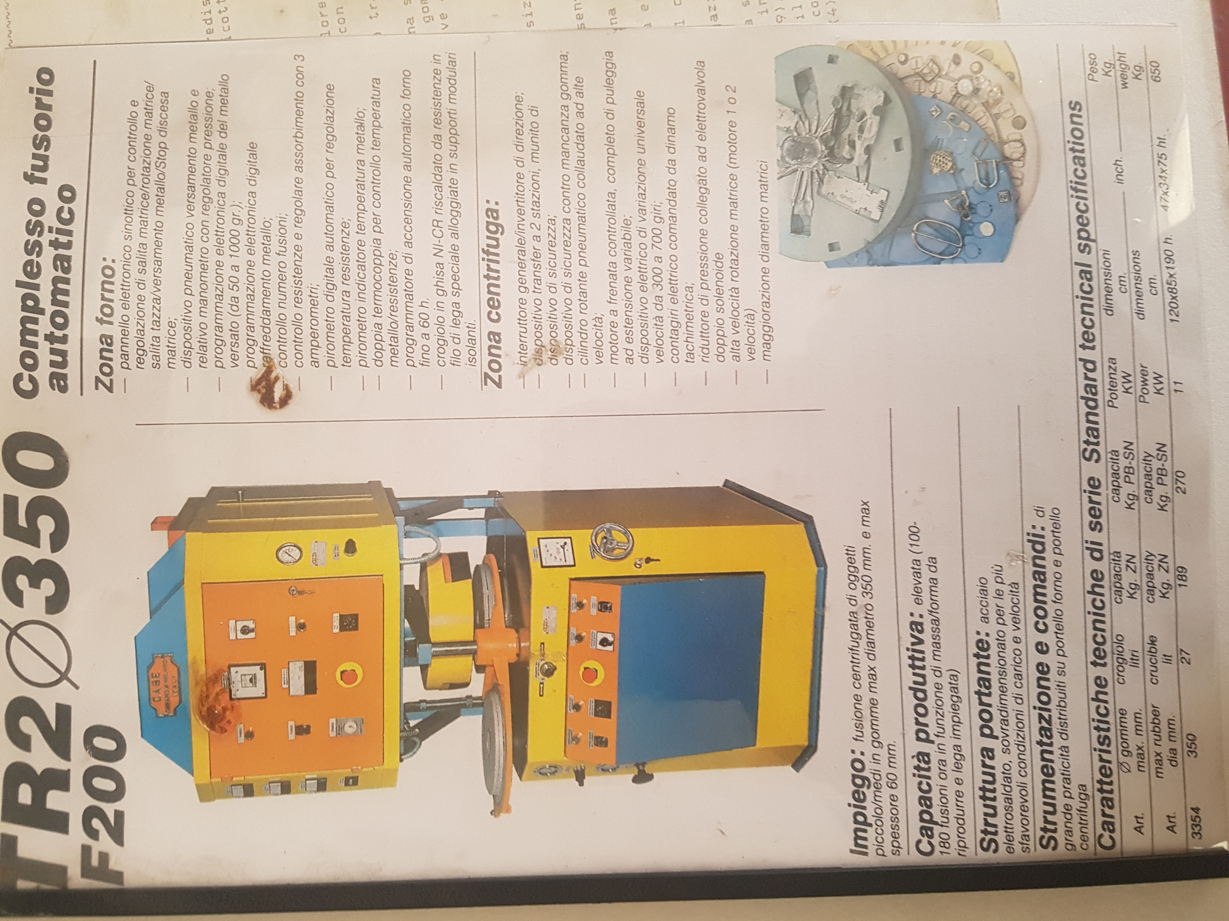 Macchina per stampa zama + vulcanizzatore in vendita - foto 3